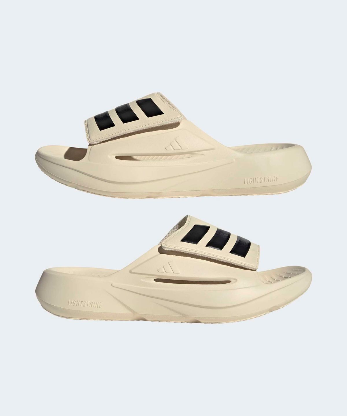 아디다스(ADIDAS) 라이트블레이즈 슬라이드 - 원더화이트:블랙 / JS3586