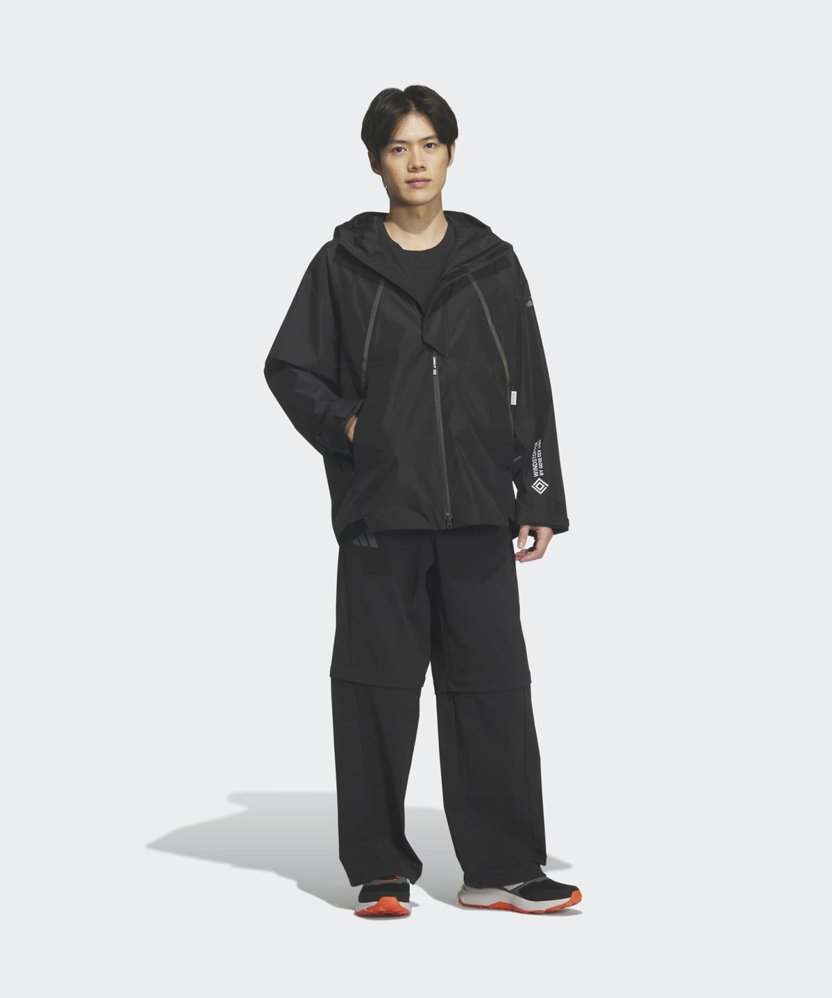 아디다스(ADIDAS) 테렉스 엑스플로릭 고어텍스 윈드스탑퍼 재킷 - 블랙 / KD4385