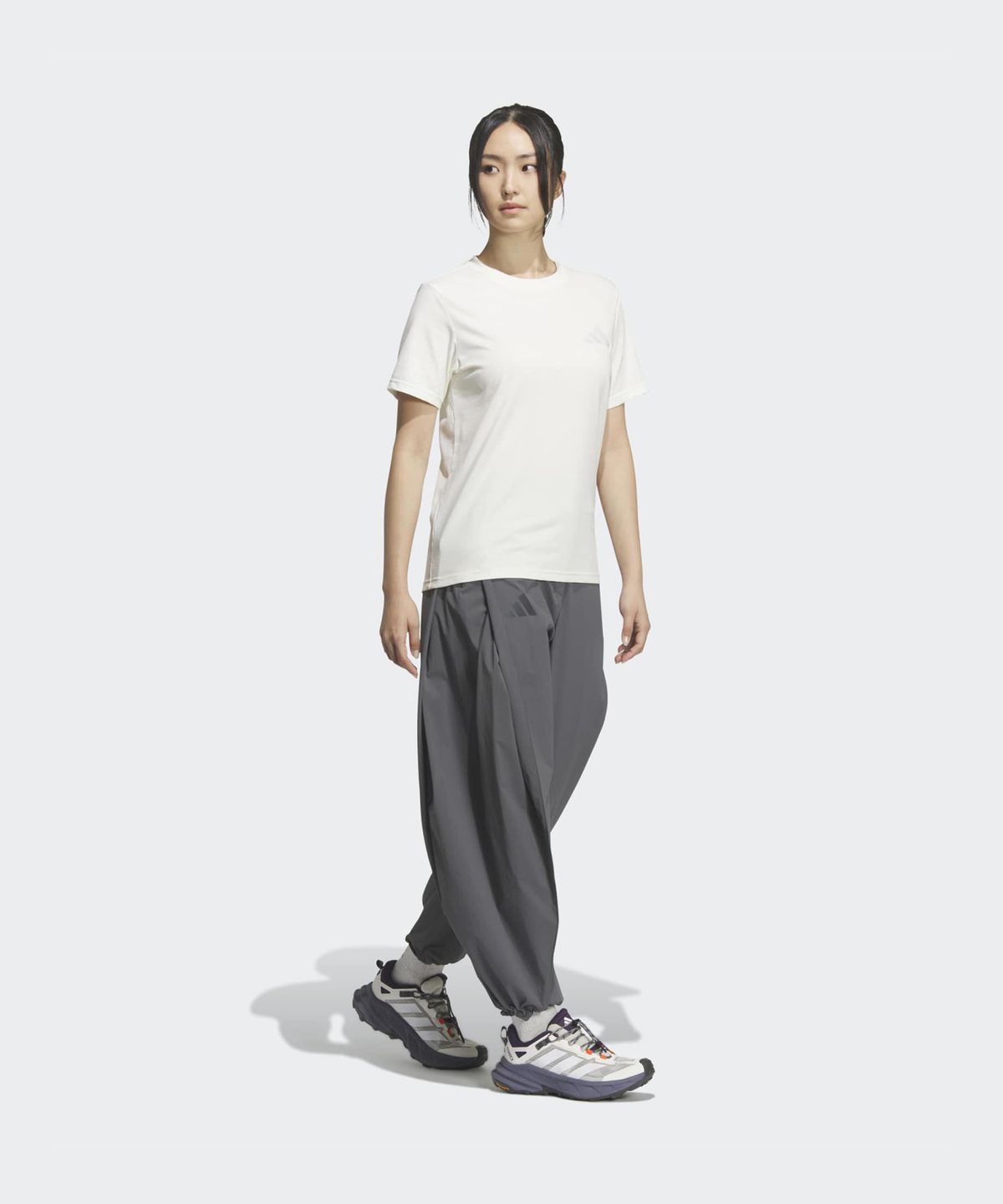 아디다스(ADIDAS) 테렉스 엑스플로릭 바람막이  지퍼 오프 팬츠 - 그래이 / KD4400