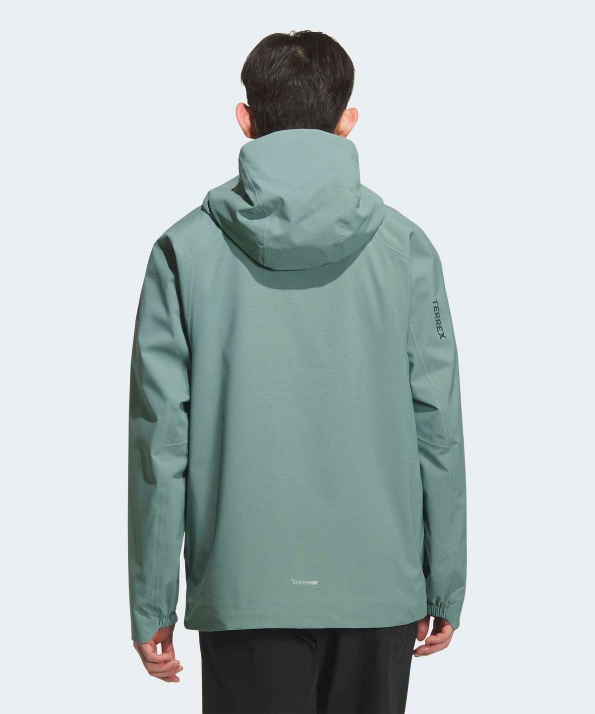 아디다스(ADIDAS) 테렉스 엑스플로릭 클라이마프루프 2레이어 재킷 - 그린 / KD6882