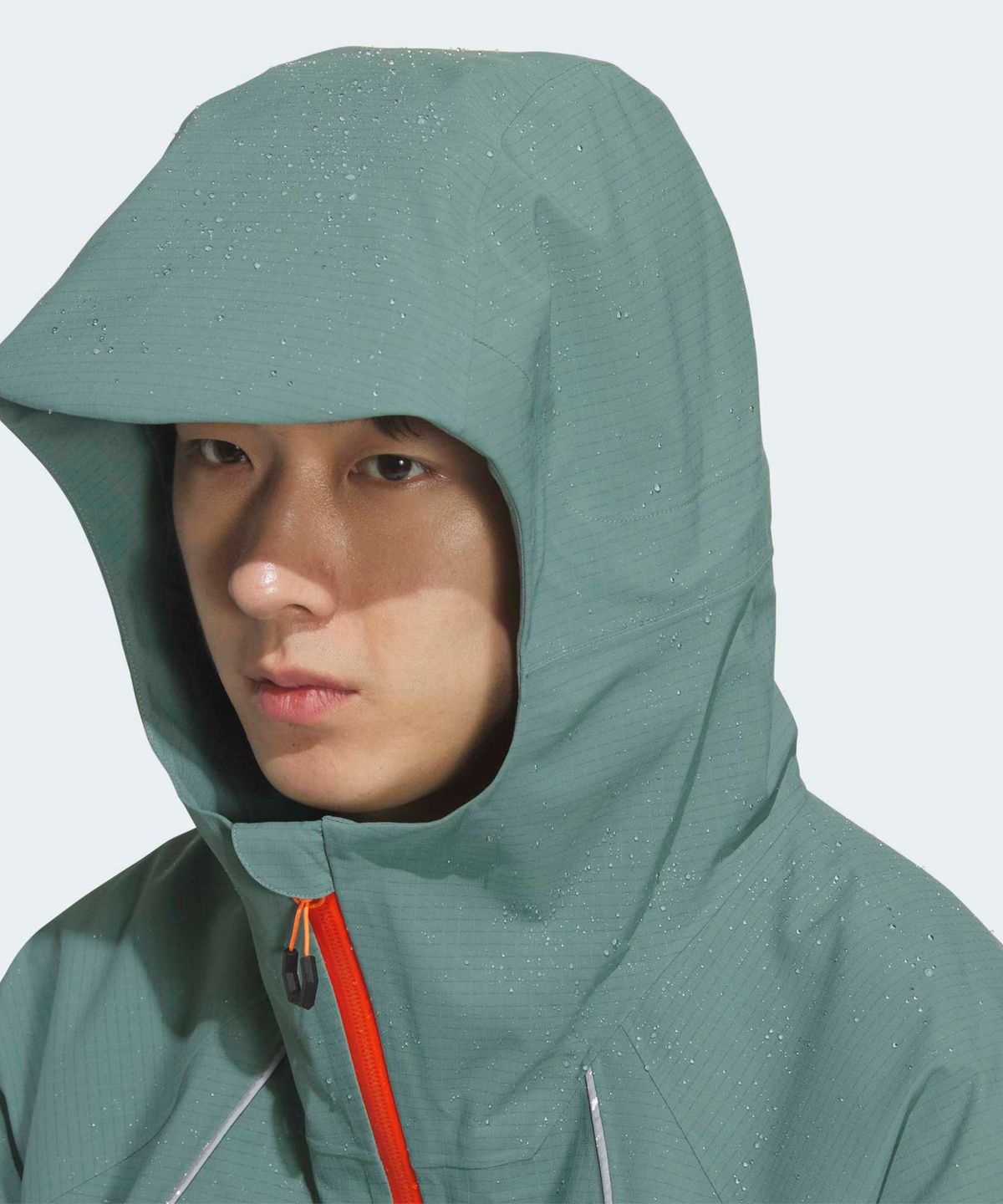 아디다스(ADIDAS) 테렉스 엑스플로릭 클라이마프루프 2레이어 재킷 - 그린 / KD6882
