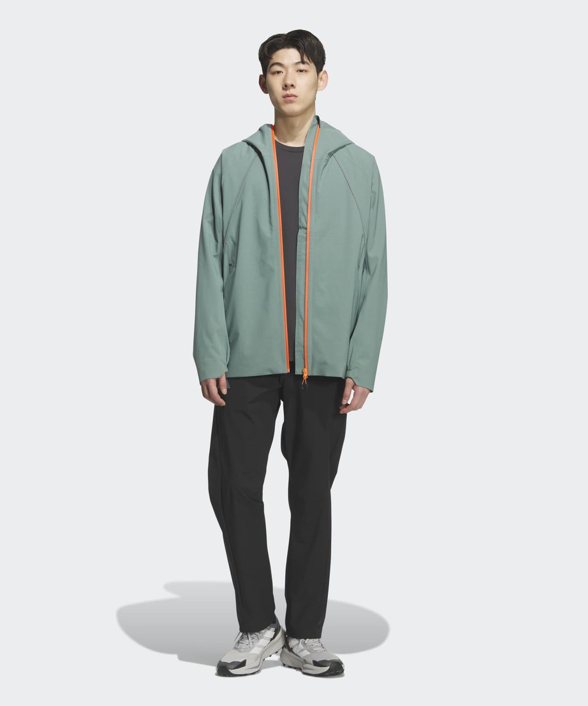 아디다스(ADIDAS) 테렉스 엑스플로릭 클라이마프루프 2레이어 재킷 - 그린 / KD6882
