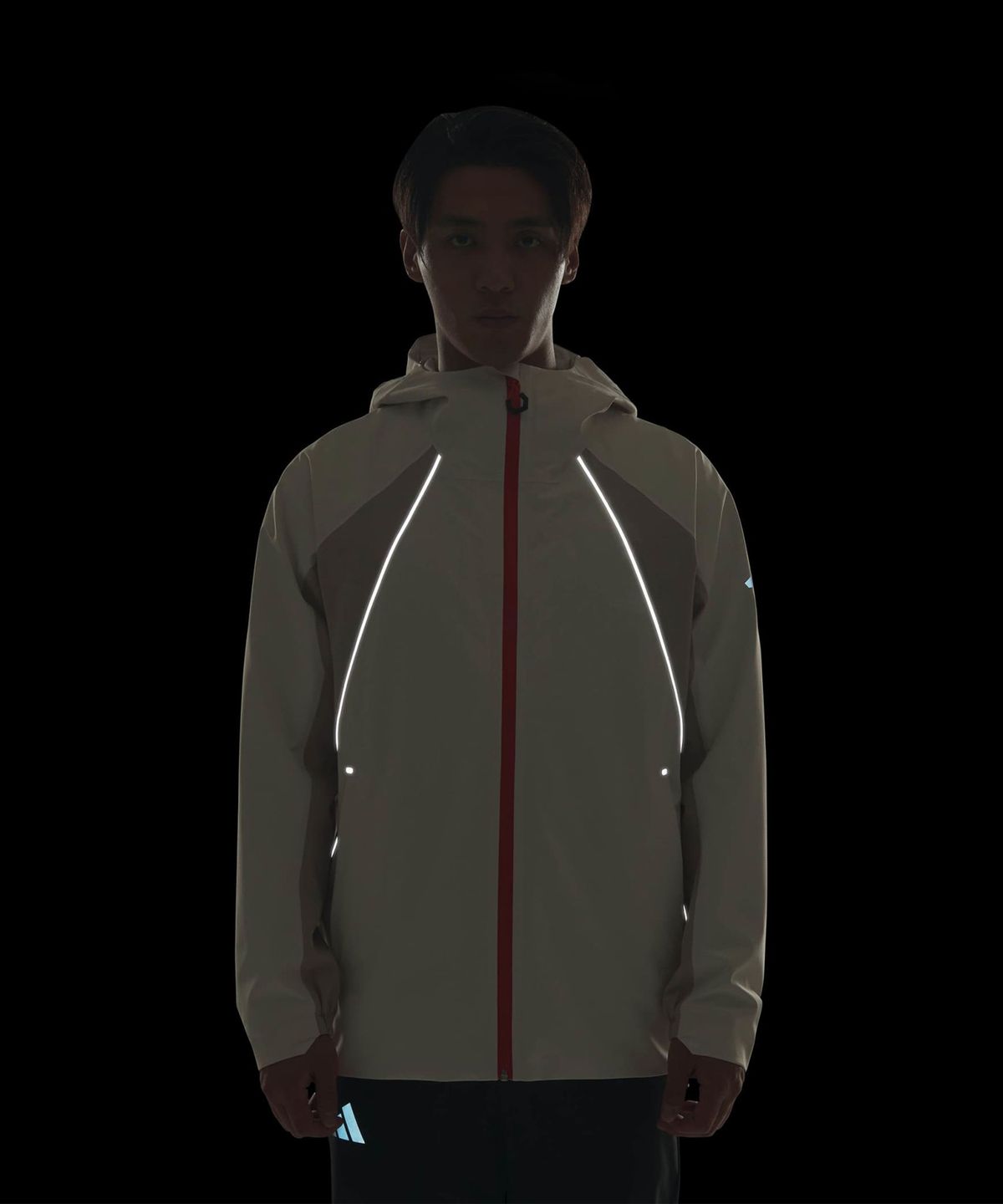 아디다스(ADIDAS) 테렉스 엑스플로릭 클라이마프루프 2레이어 재킷 - 원더화이트:원더알루미나 / KR8390