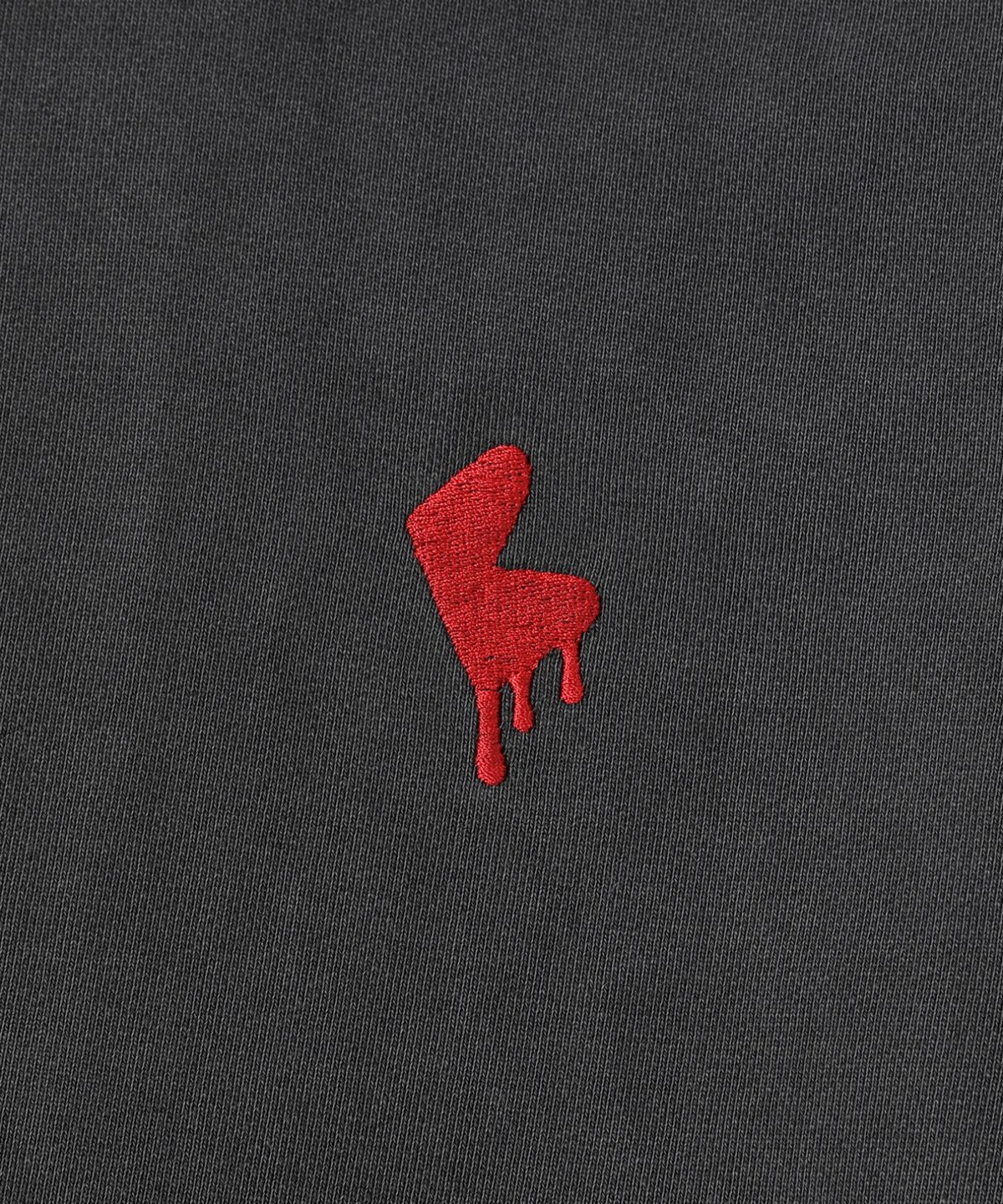블로우(BLOW) FLOWING LOGO ZIP UP HOODIE_[PIGMENT]