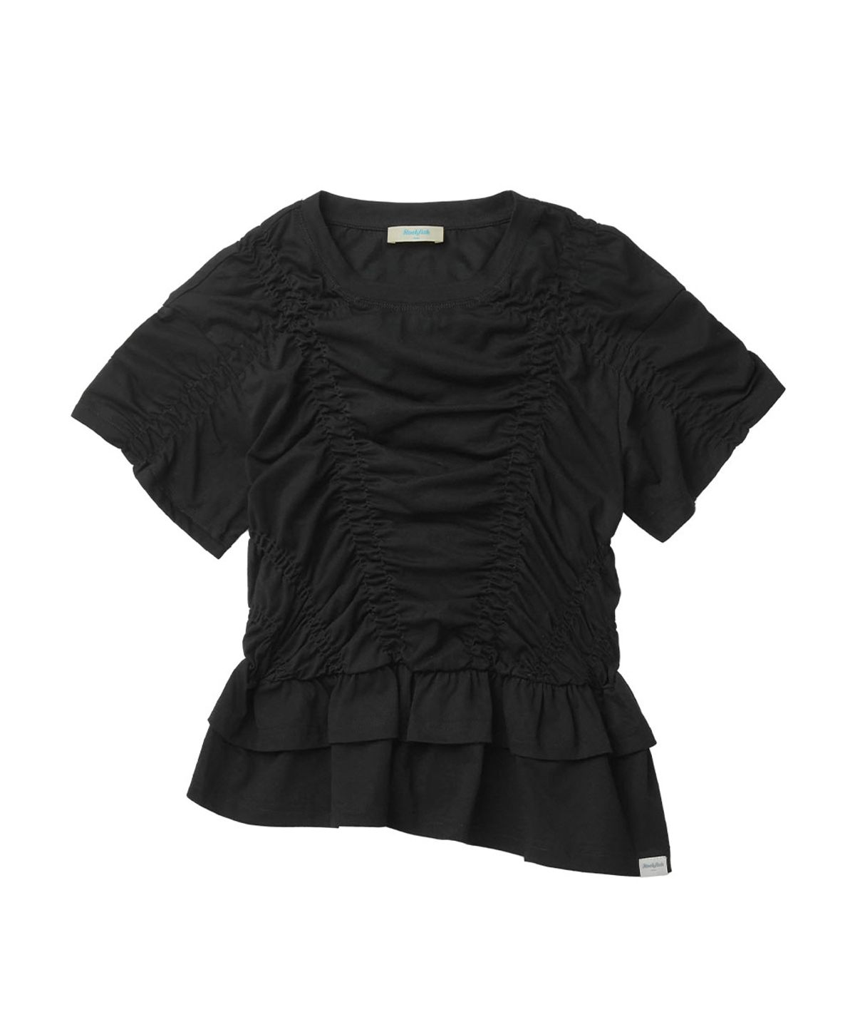 락피쉬웨더웨어(ROCKFISH WEATHERWEAR) SHIRRING T-SHIRT - 3 colors