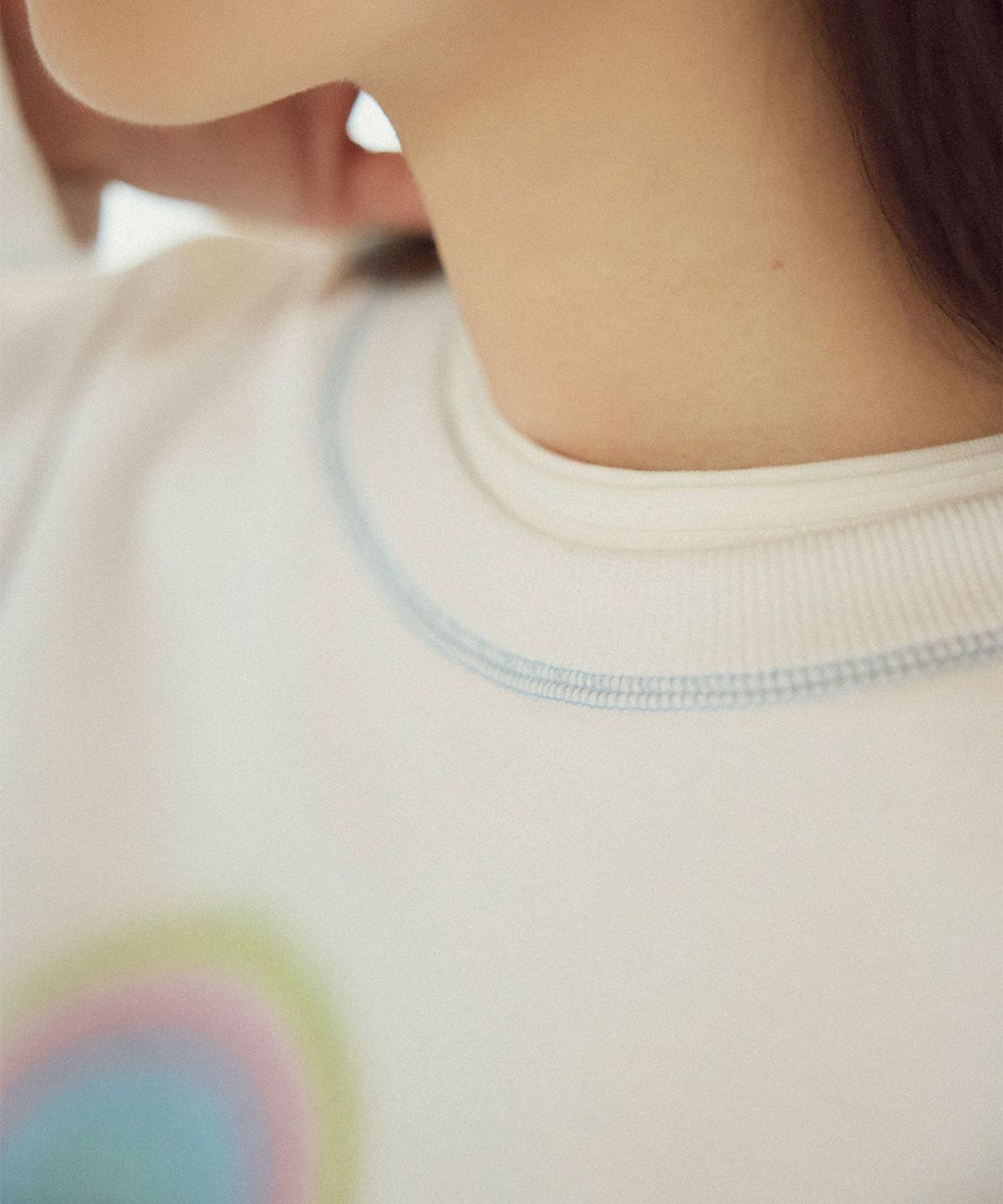 락피쉬웨더웨어(ROCKFISH WEATHERWEAR) CLOVER SWEATSHIRT - WHITE