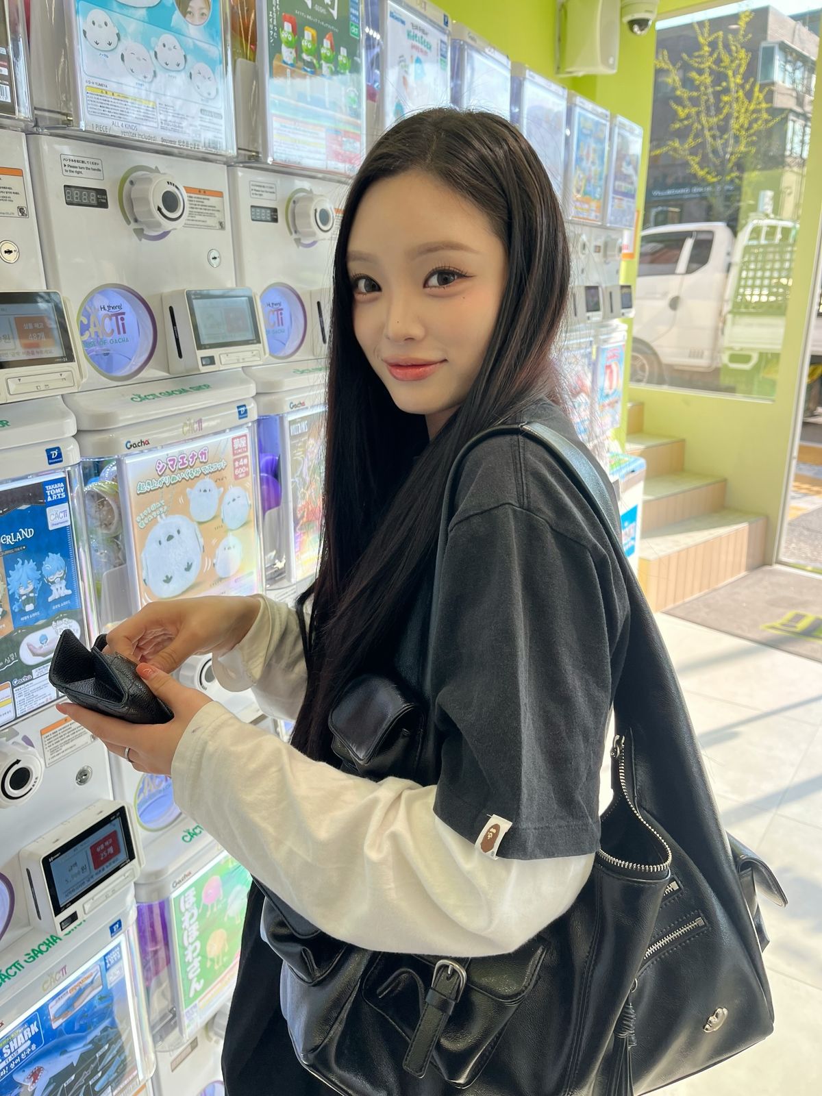 마이쉘(MYSHELL) 포키 언발란스 포켓 쇼퍼백_30782SH