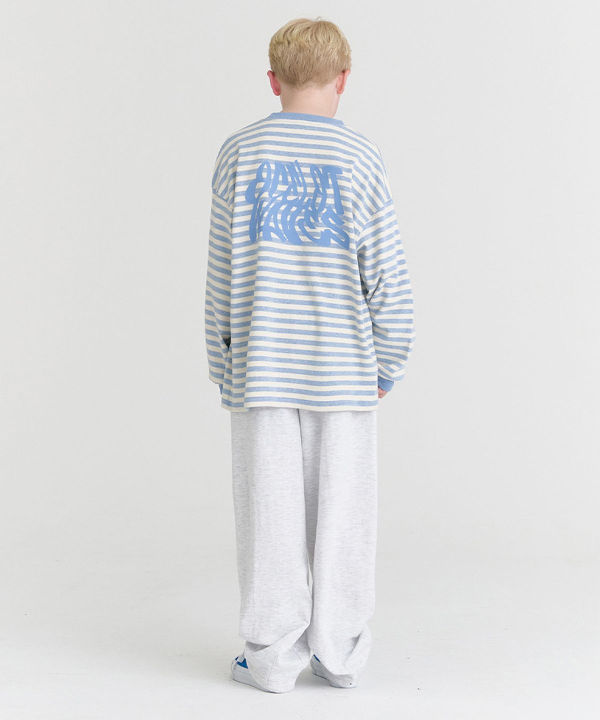 오실롯 주니어(OCELOT JUNIOR) F6  피그 웨이브 ST 긴팔 셋업 (블루)