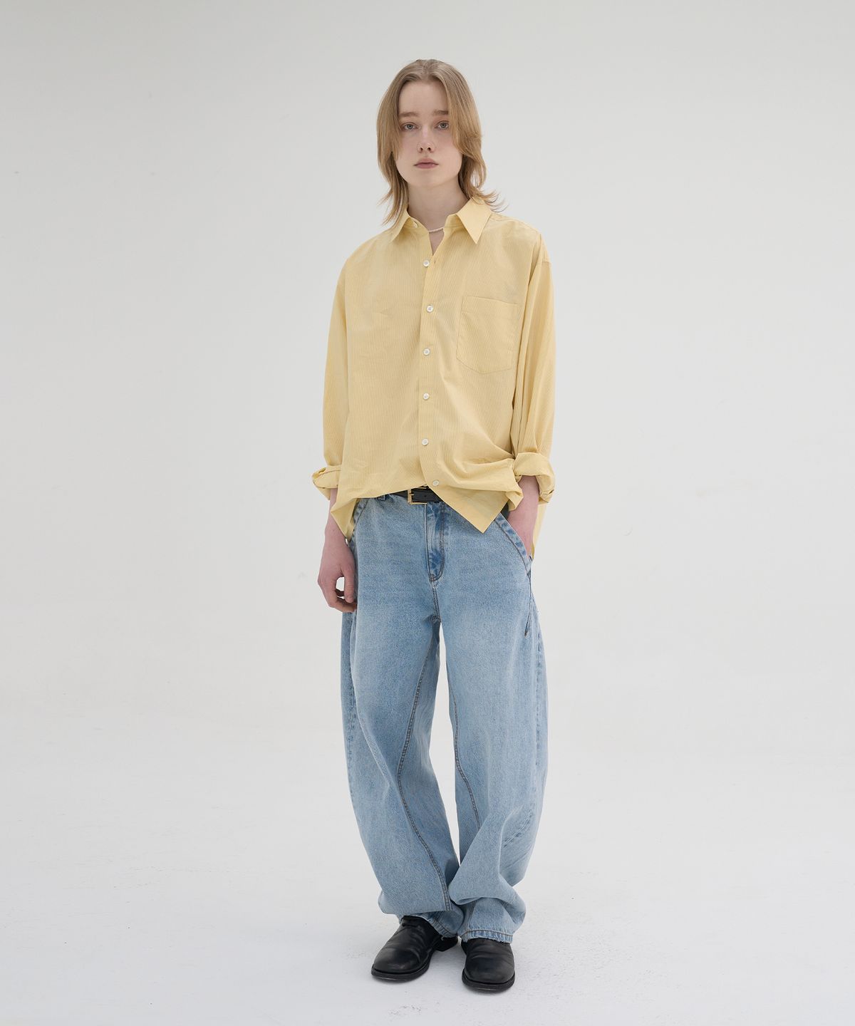 노운(NOUN) daily shirts (acacia)