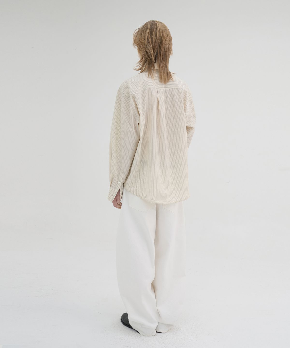 노운(NOUN) daily shirts (ecru)