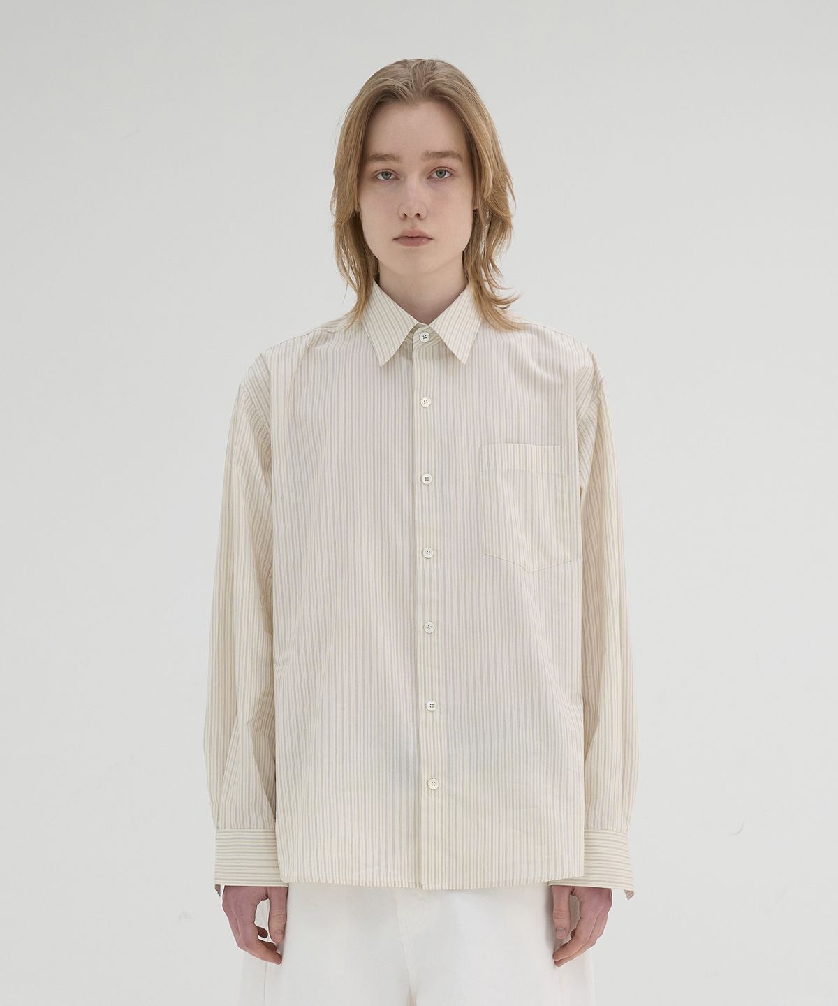 노운(NOUN) daily shirts (ecru)