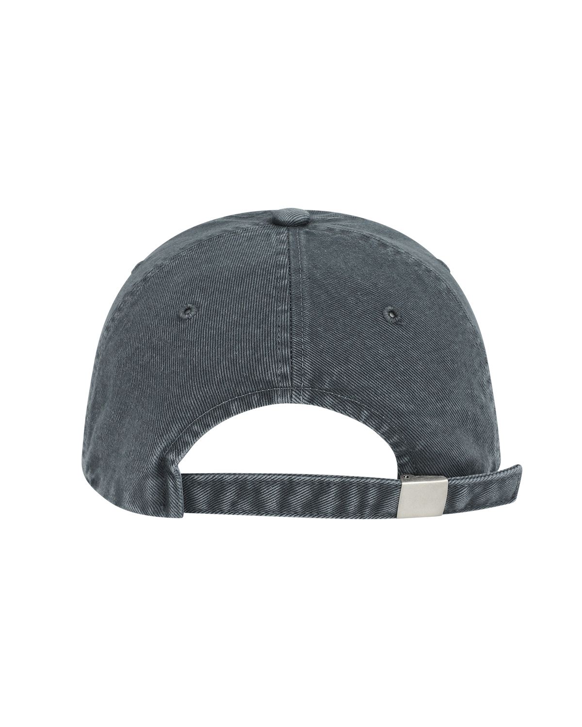더뮤지엄비지터(THEMUSEUMVISITOR) ART PATCHWORK DYED BALL CAP (CHARCOAL)