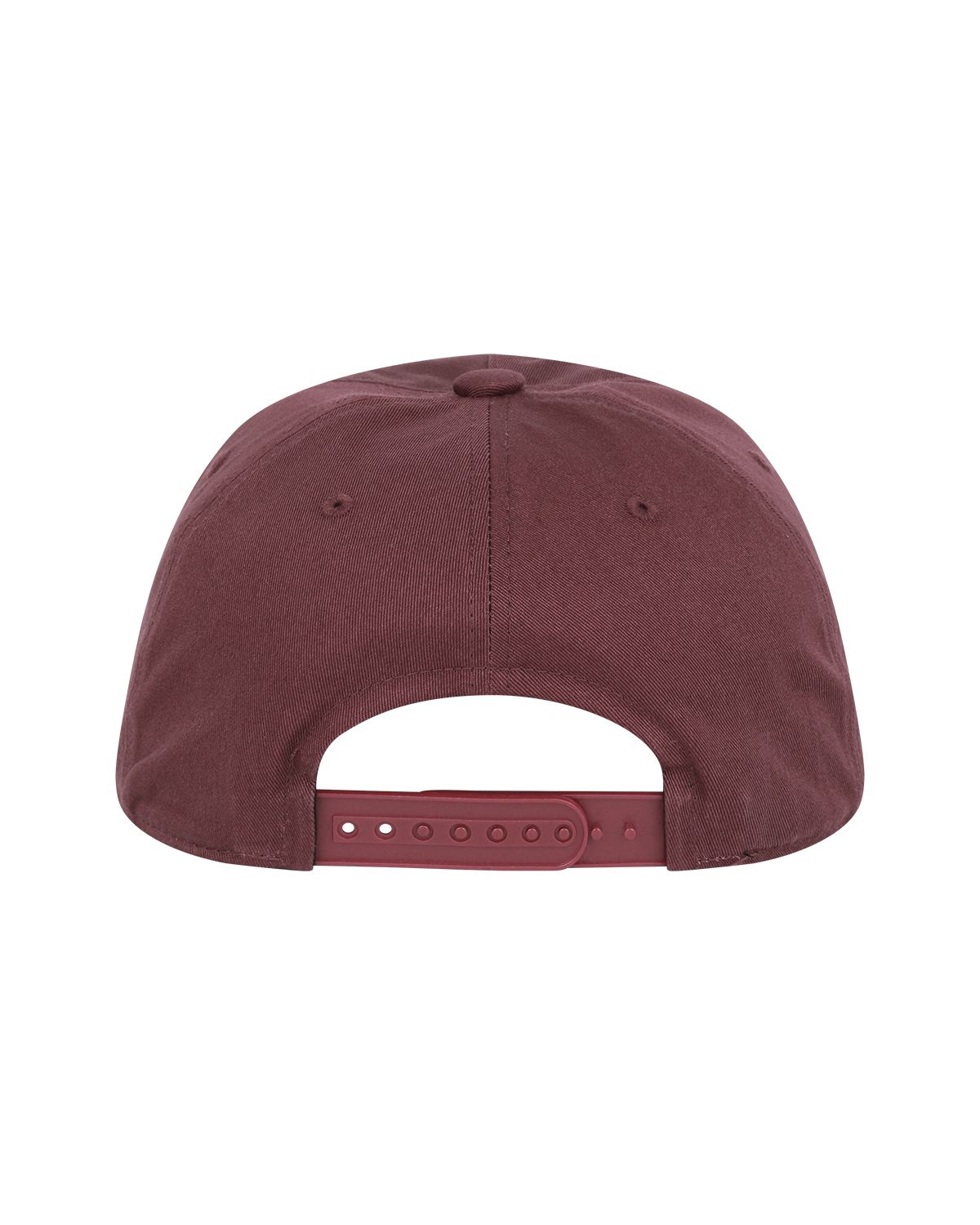 더뮤지엄비지터(THEMUSEUMVISITOR) FIVE FLOWER ARCH LOGO BALL CAP (WINE)