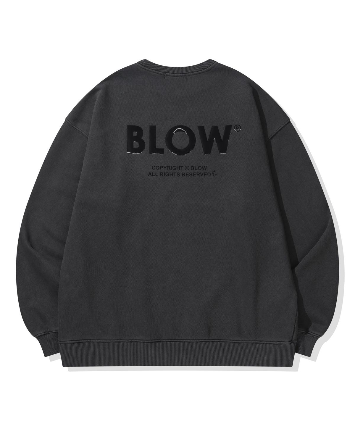 블로우(BLOW) PIGMENT SIGNATURE LOGO SWEATSHIRT