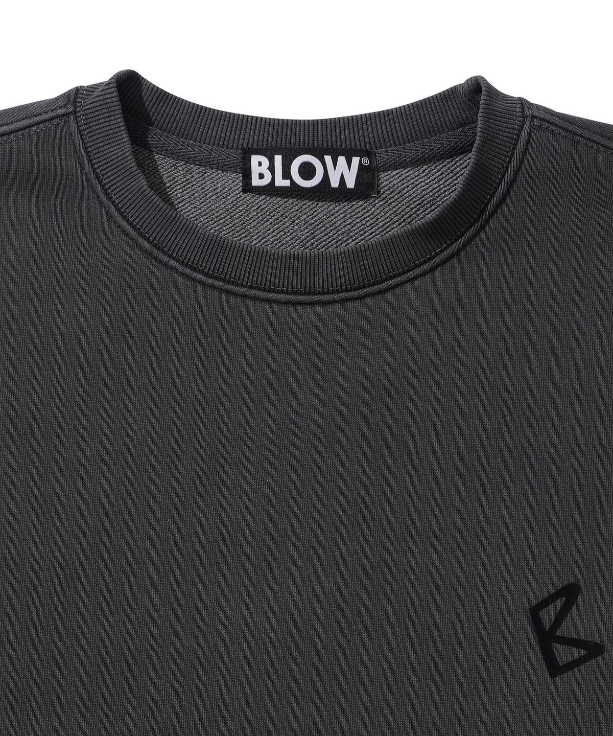 블로우(BLOW) PIGMENT SIGNATURE LOGO SWEATSHIRT