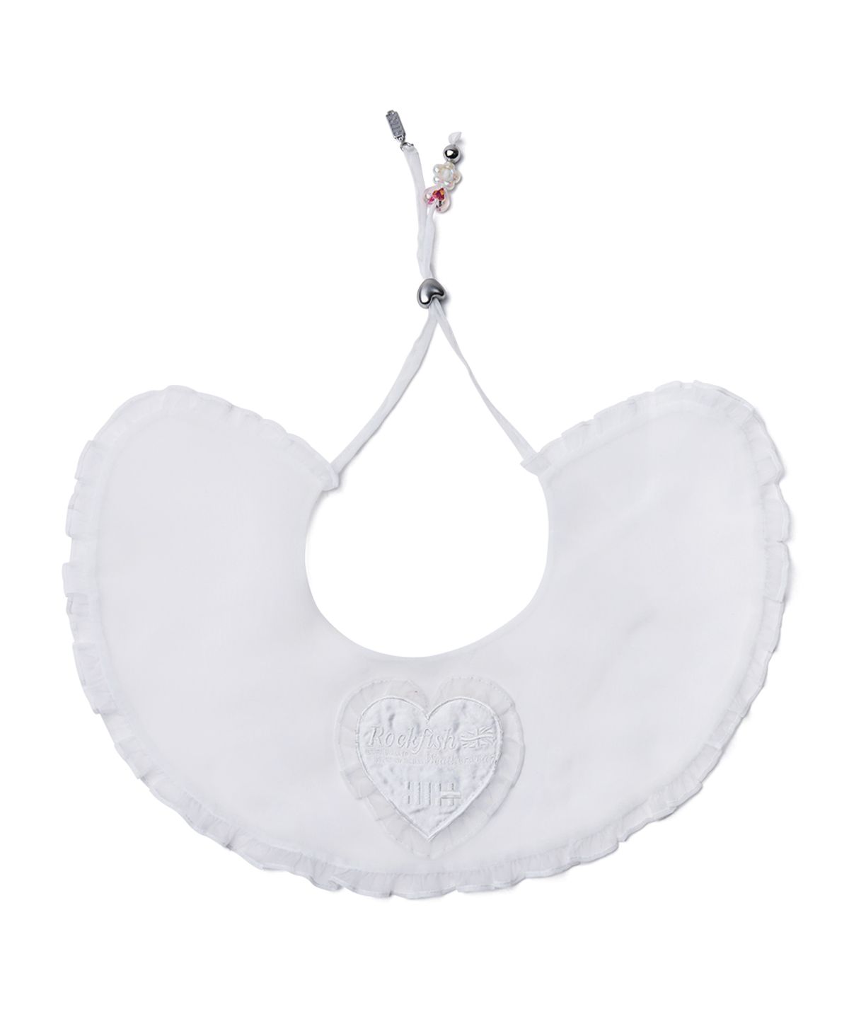 락피쉬웨더웨어(ROCKFISH WEATHERWEAR) [× ILLIT] ORGANZA CAPE - WHITE