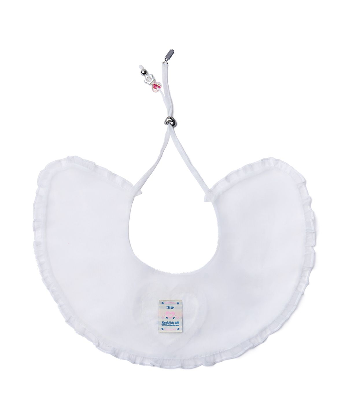 락피쉬웨더웨어(ROCKFISH WEATHERWEAR) [× ILLIT] ORGANZA CAPE - WHITE