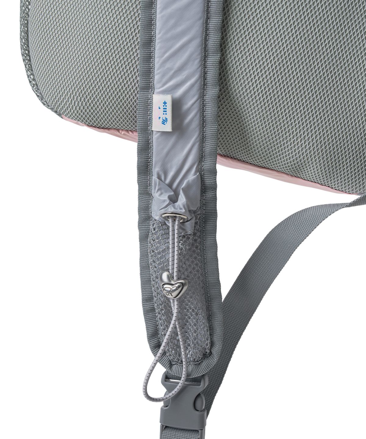 락피쉬웨더웨어(ROCKFISH WEATHERWEAR) [× ILLIT] SLING BAG - PINK GREY