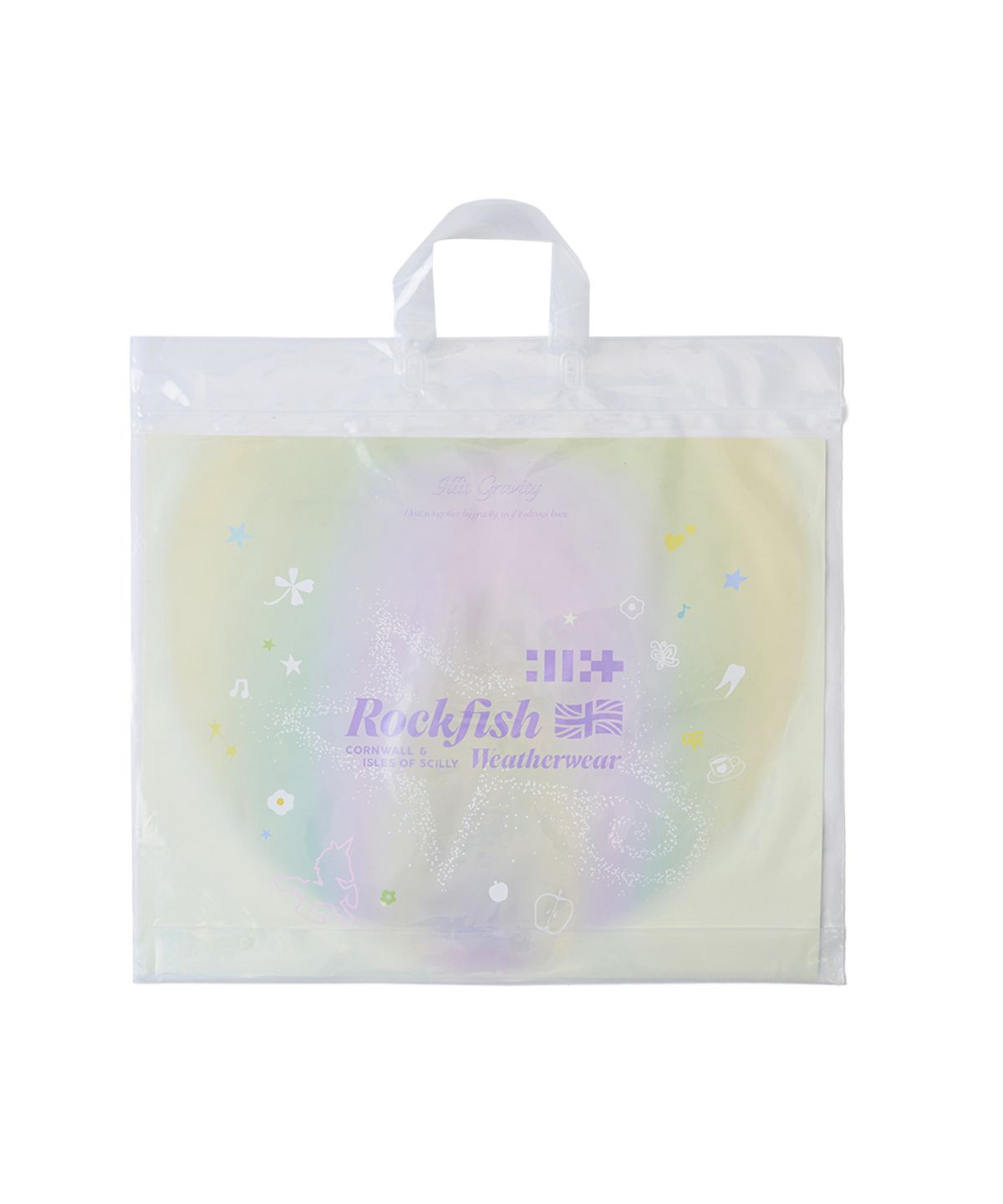 락피쉬웨더웨어(ROCKFISH WEATHERWEAR) [× ILLIT] SLING BAG - PINK GREY