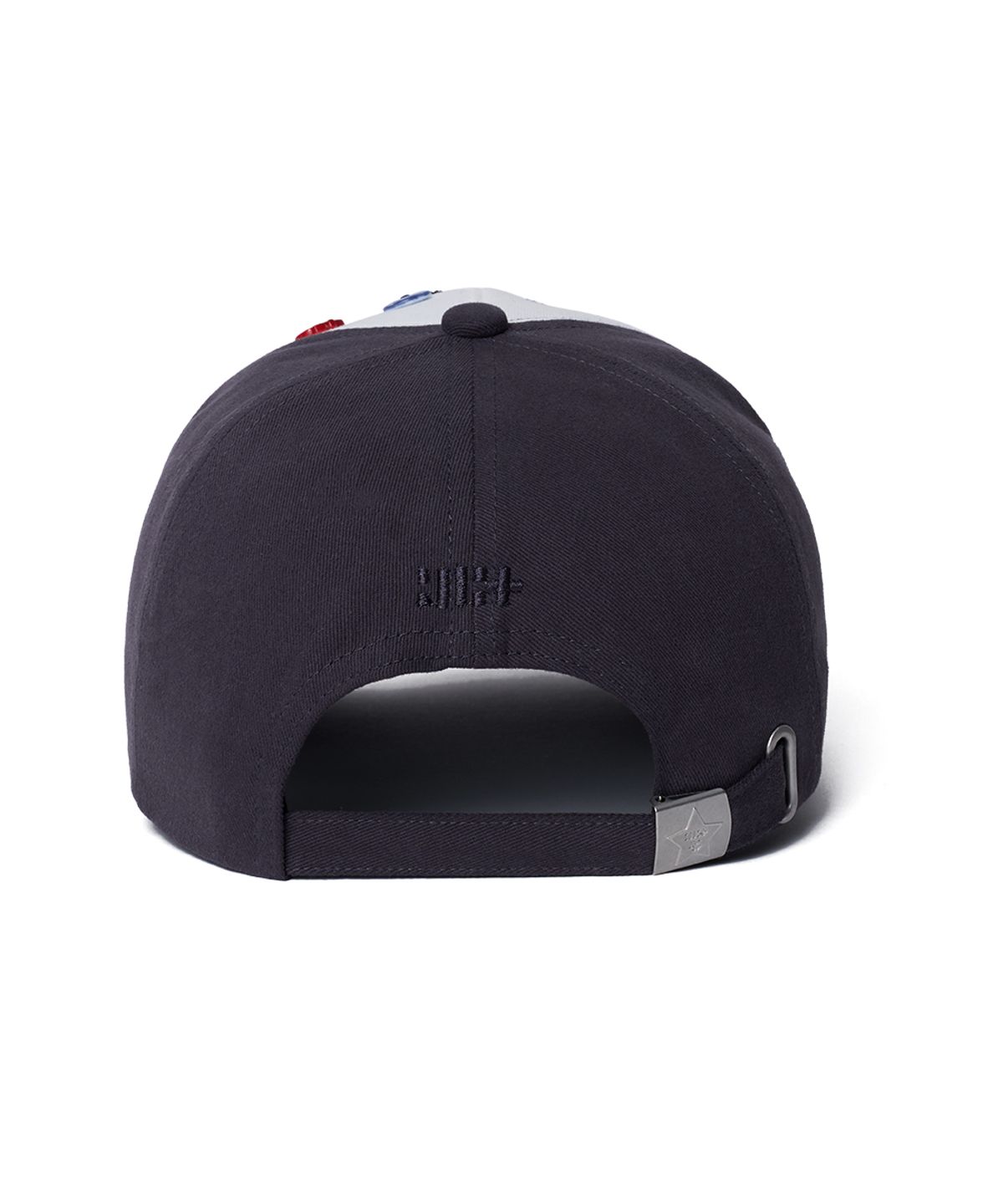 락피쉬웨더웨어(ROCKFISH WEATHERWEAR) [× ILLIT] PATCHWORK CAP - DARK GREY
