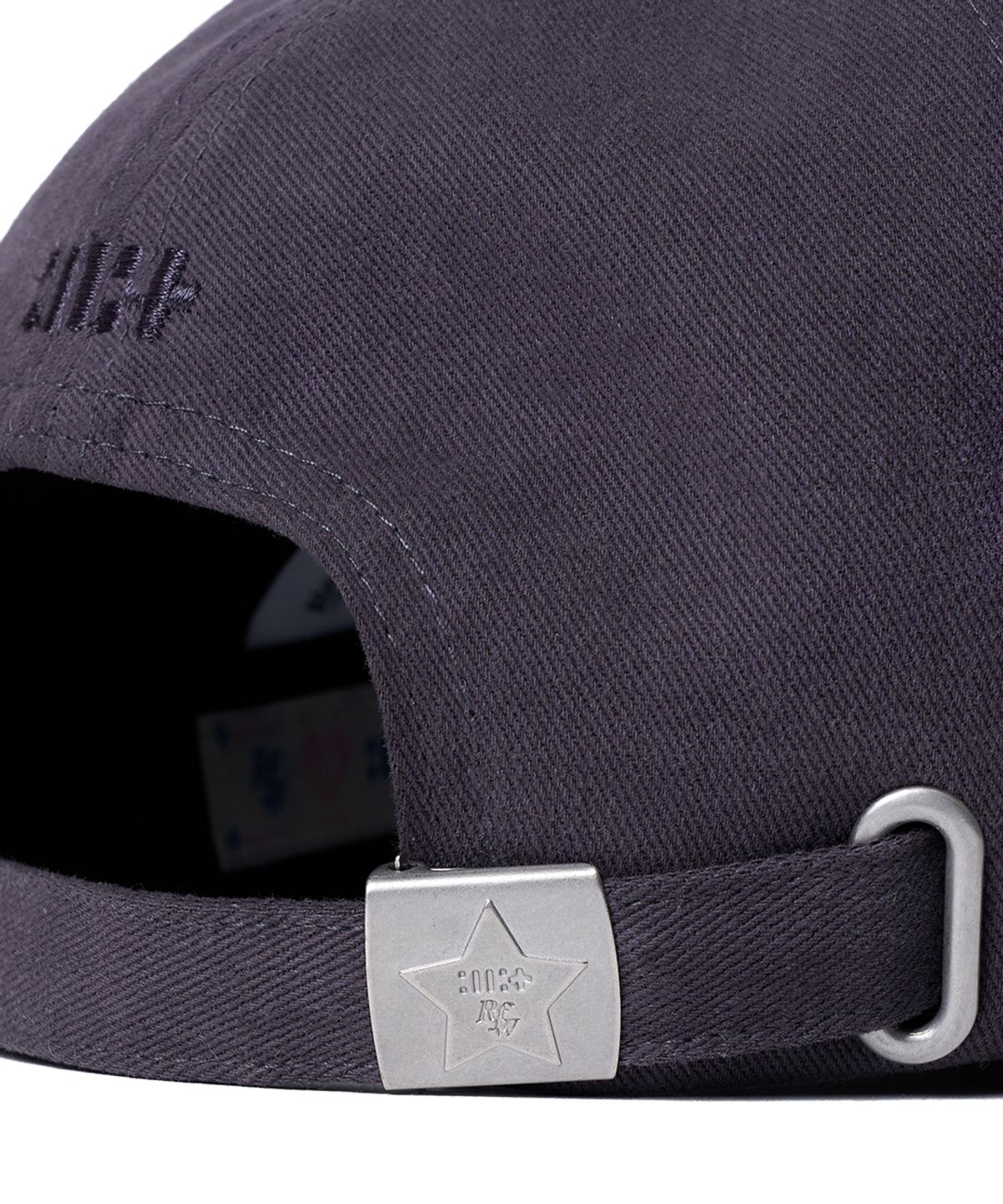 락피쉬웨더웨어(ROCKFISH WEATHERWEAR) [× ILLIT] PATCHWORK CAP - DARK GREY