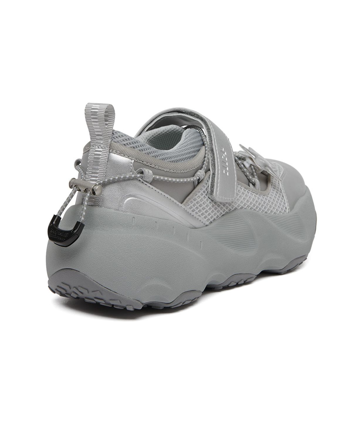 락피쉬웨더웨어(ROCKFISH WEATHERWEAR) [× ILLIT] BRYN VELCRO SNEAKERS V2 - SILVER