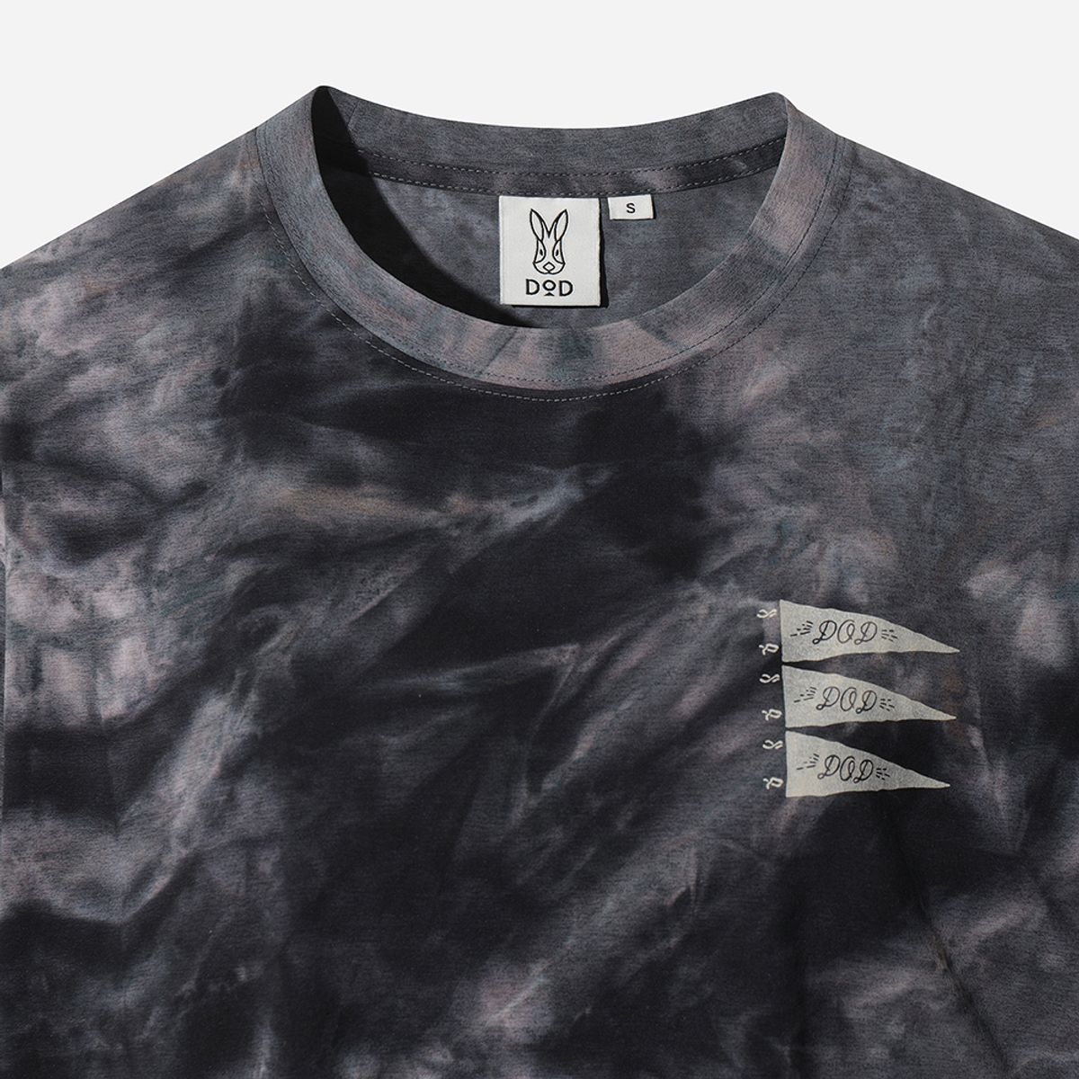 디오디(DOD) 타이다잉 반팔 티셔츠 (NAVY)