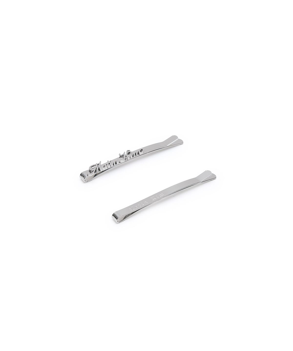 마뗑킴(MATIN KIM) MATIN LOGO BOBBY PIN SET IN SILVER