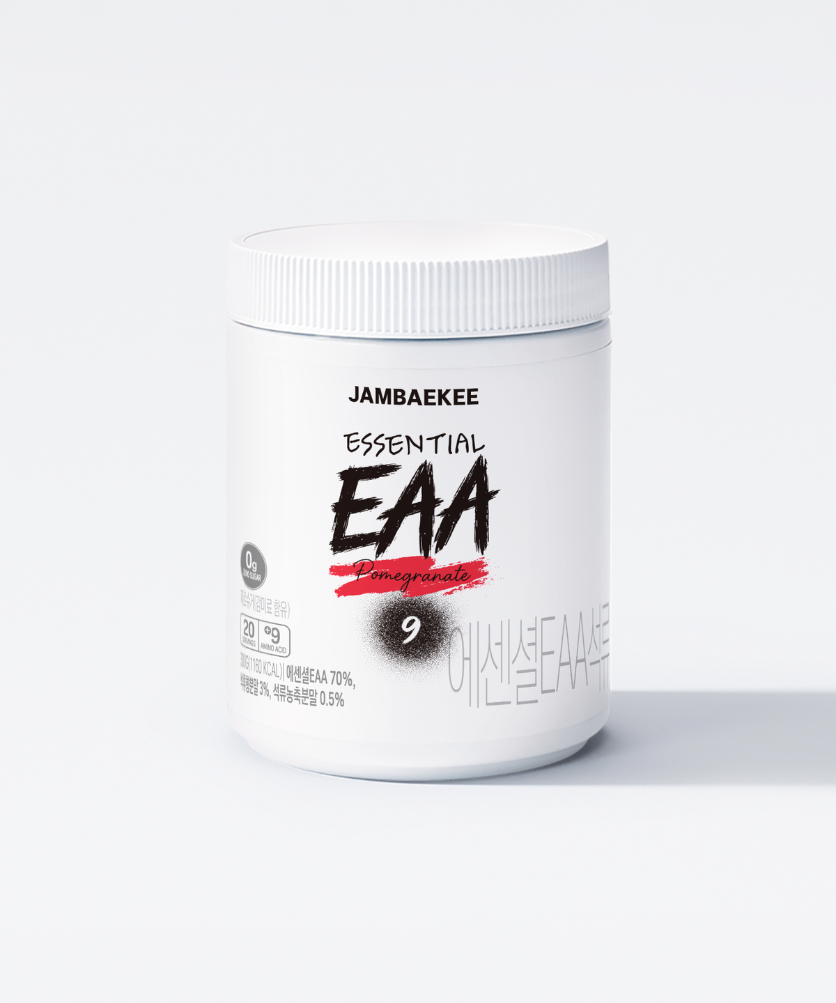 잠백이(JAMBAEKEE) 에센셜 EAA 아미노산 300g 4종