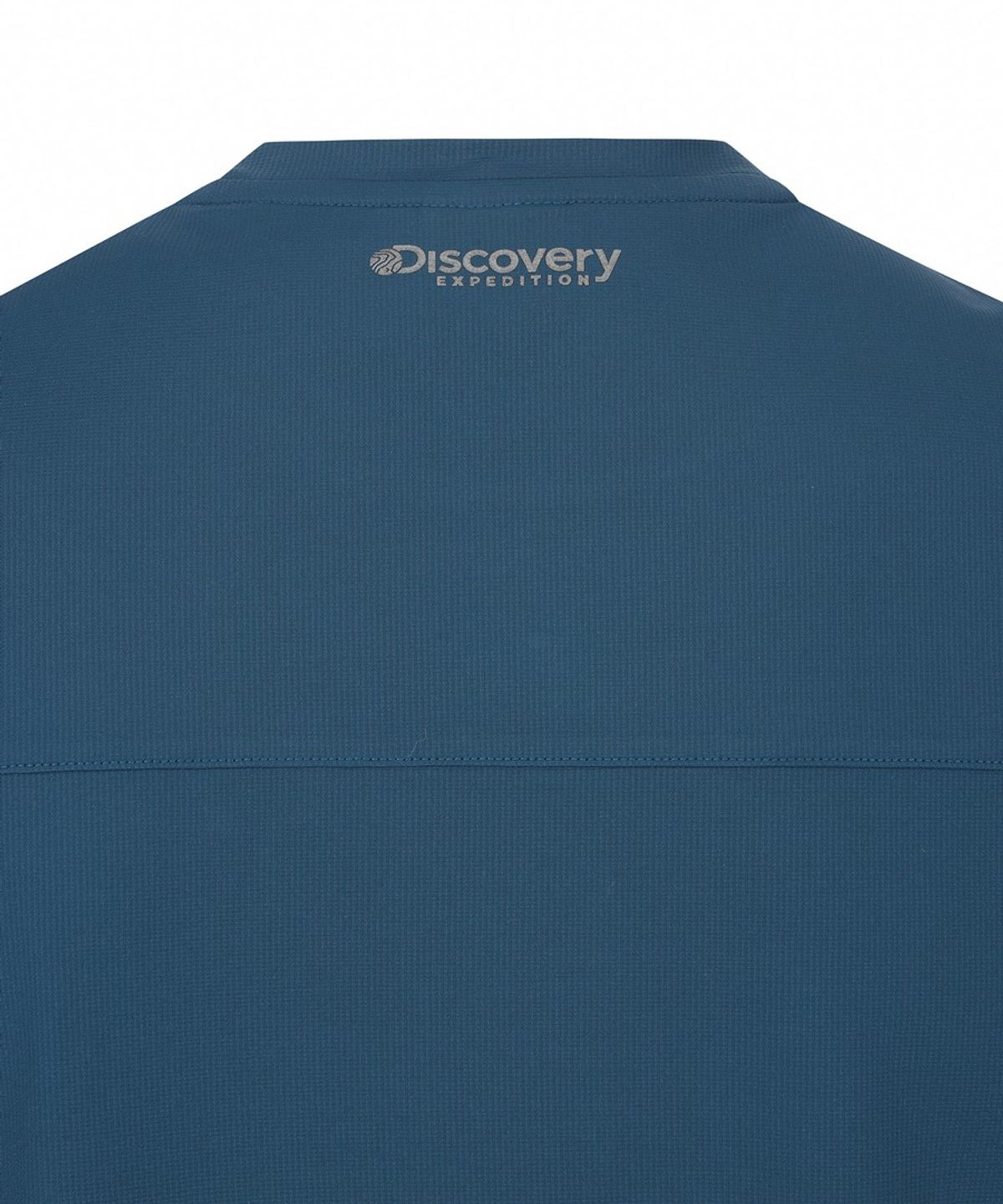 디스커버리 익스페디션(DISCOVERY EXPEDITION) 남성 프레시벤트 조직감 트리코트 반팔티셔츠 (D/Dark Turquoise)