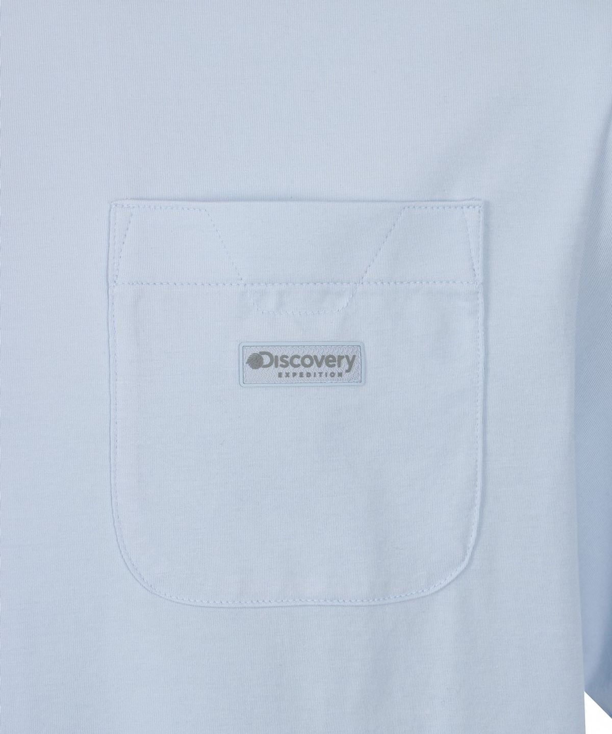 디스커버리 익스페디션(DISCOVERY EXPEDITION) 유니 프레시벤트 D심볼 반팔티셔츠 (L/BLUE)