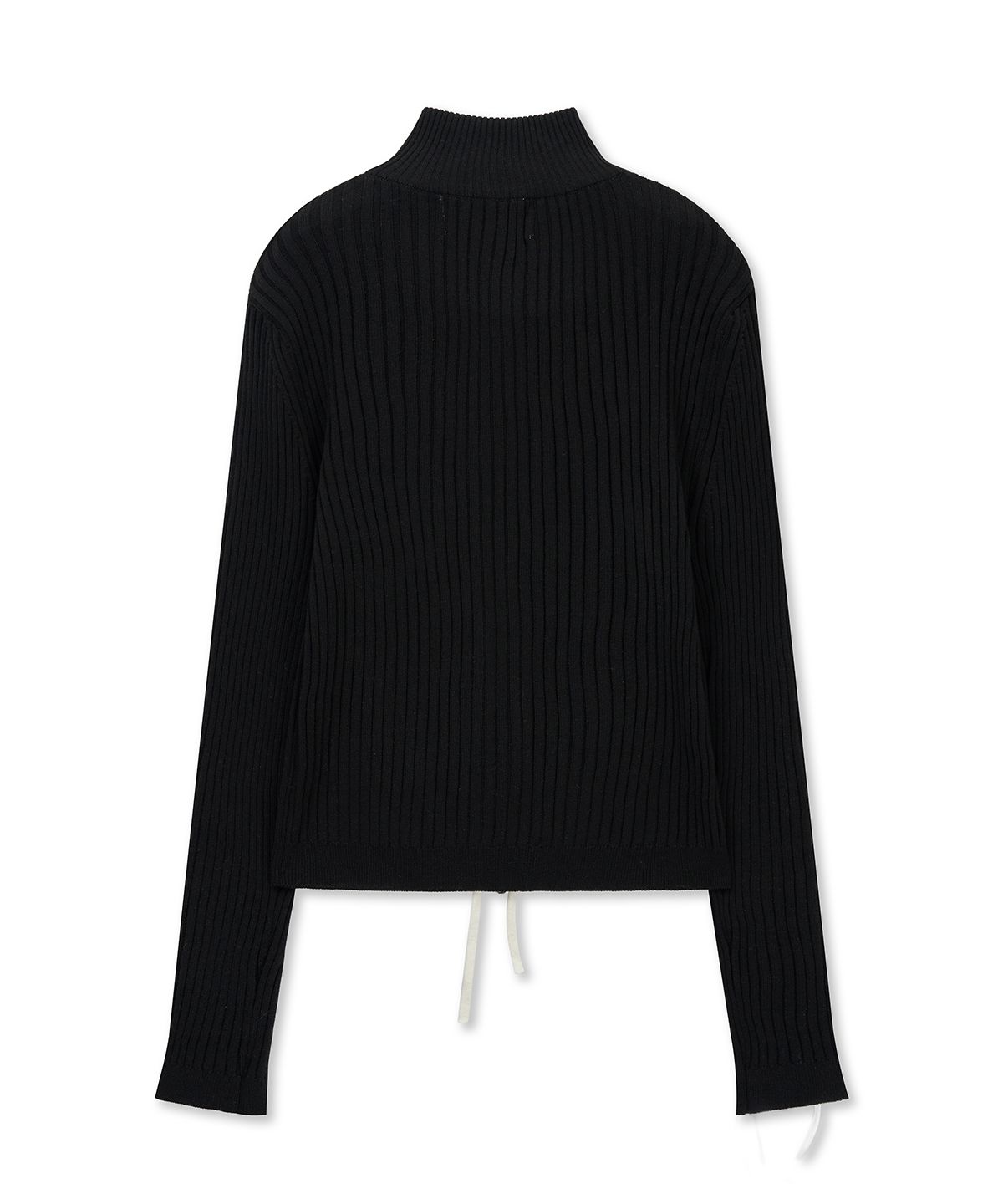 마뗑킴(MATIN KIM) HANDCRAFT SLIM FIT CARDIGAN IN BLACK