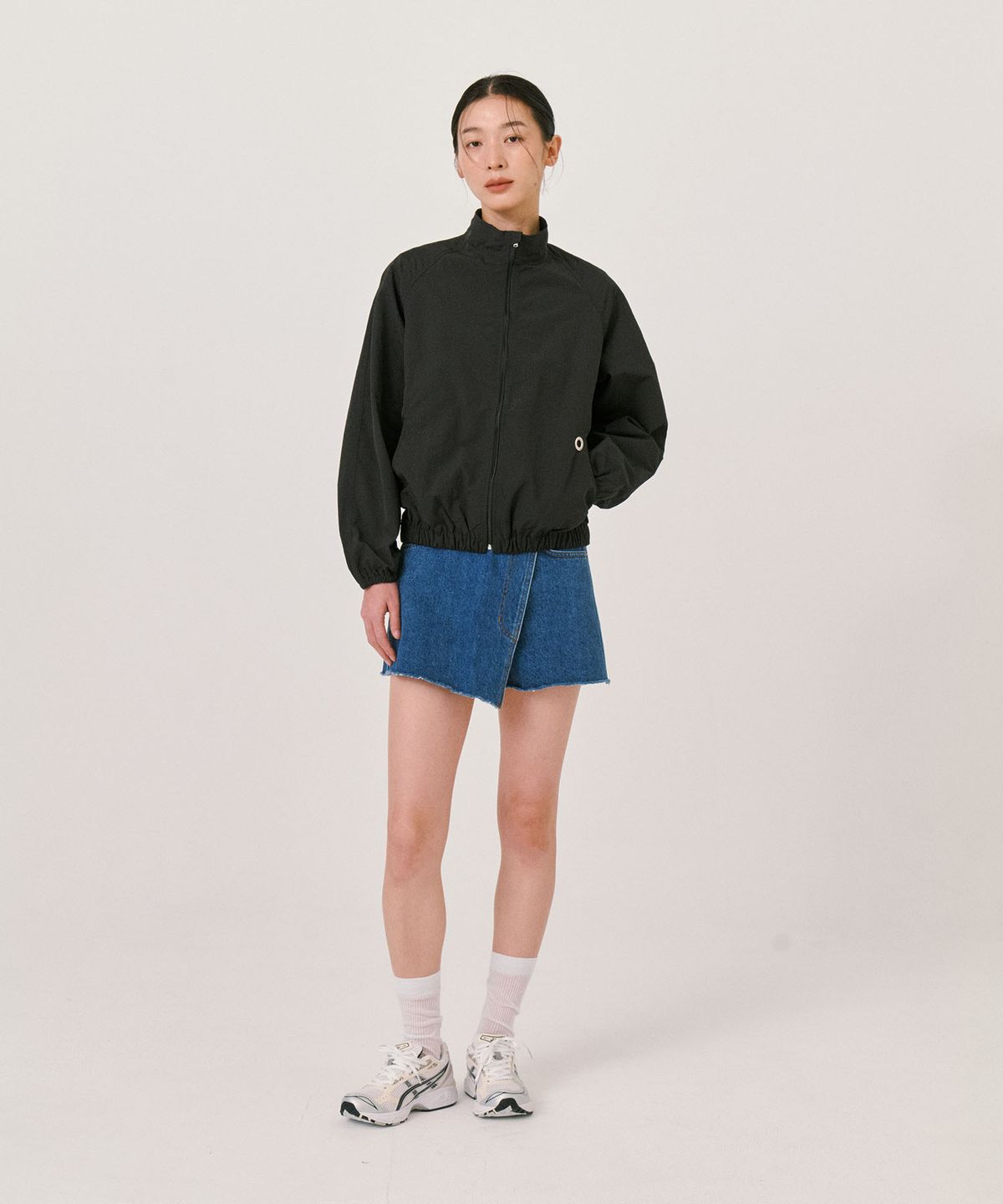 그라스플랜(GRASPLAN) Essential Light Windbreaker_Black