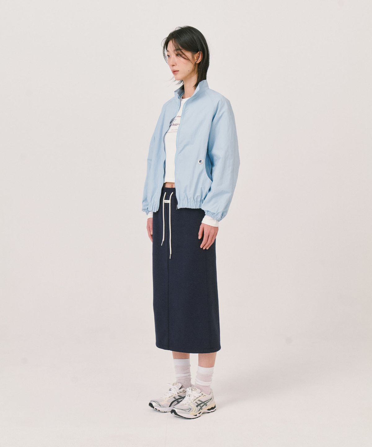 그라스플랜(GRASPLAN) Essential Light Windbreaker_Sky Blue