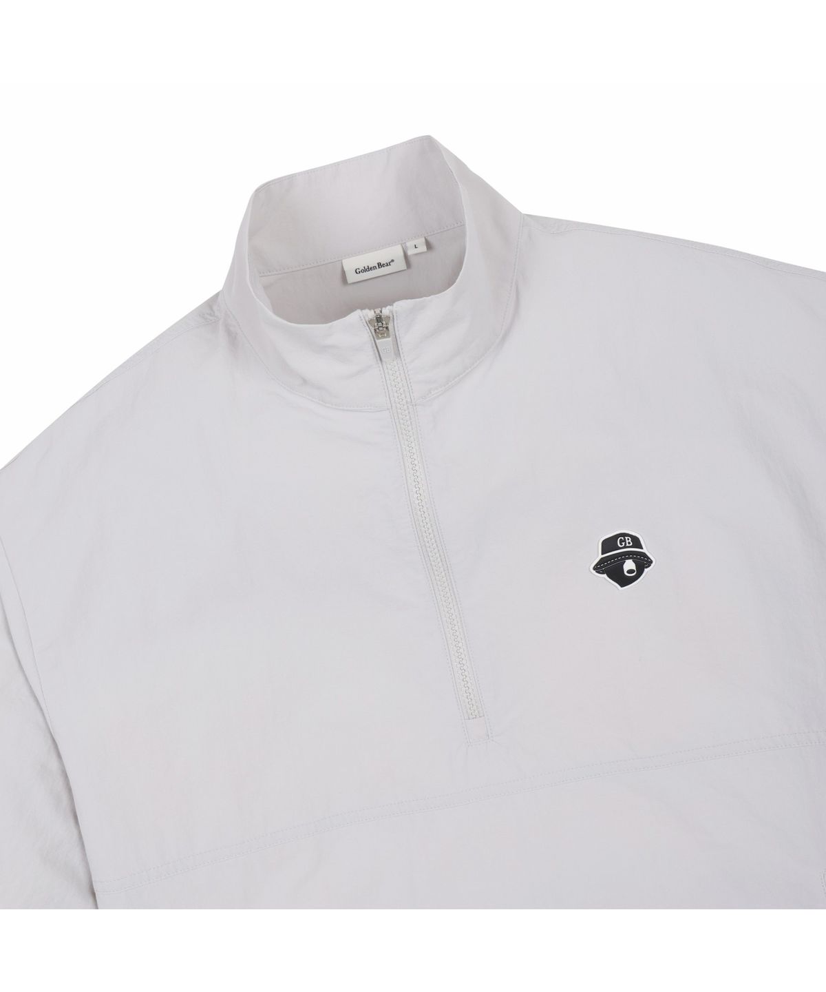 골든베어(GOLDEN BEAR) (U) Nylon Stand Collar Anorak G4UAM26201GYL