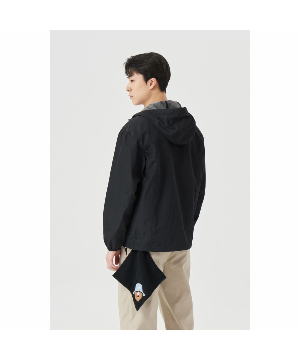 골든베어(GOLDEN BEAR) (M) Light-weIght windbreaker G4UAM26211BKX