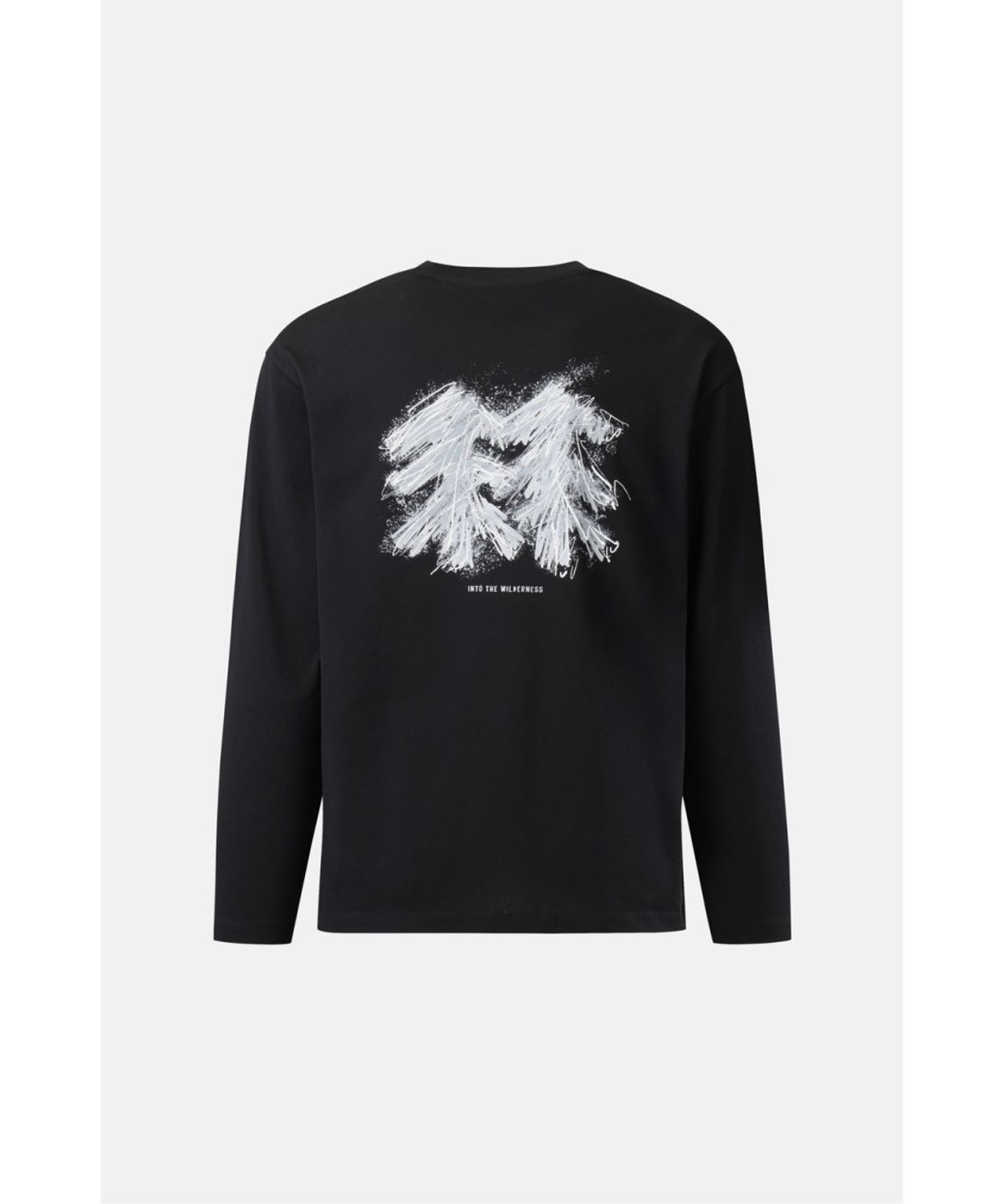 코오롱스포츠(KOLON SPORT) 남녀공용 솟솟 그래픽 긴팔 티셔츠 TLTBX26111BLK