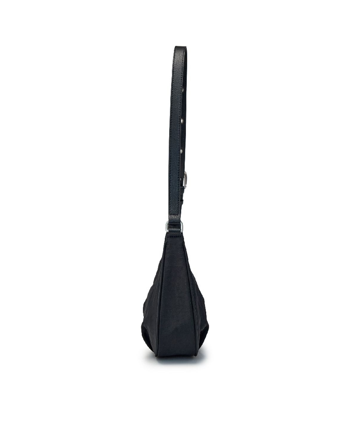 엠엘비(MLB) 베이직 빈티지 나일론 호보백 NY (Black)