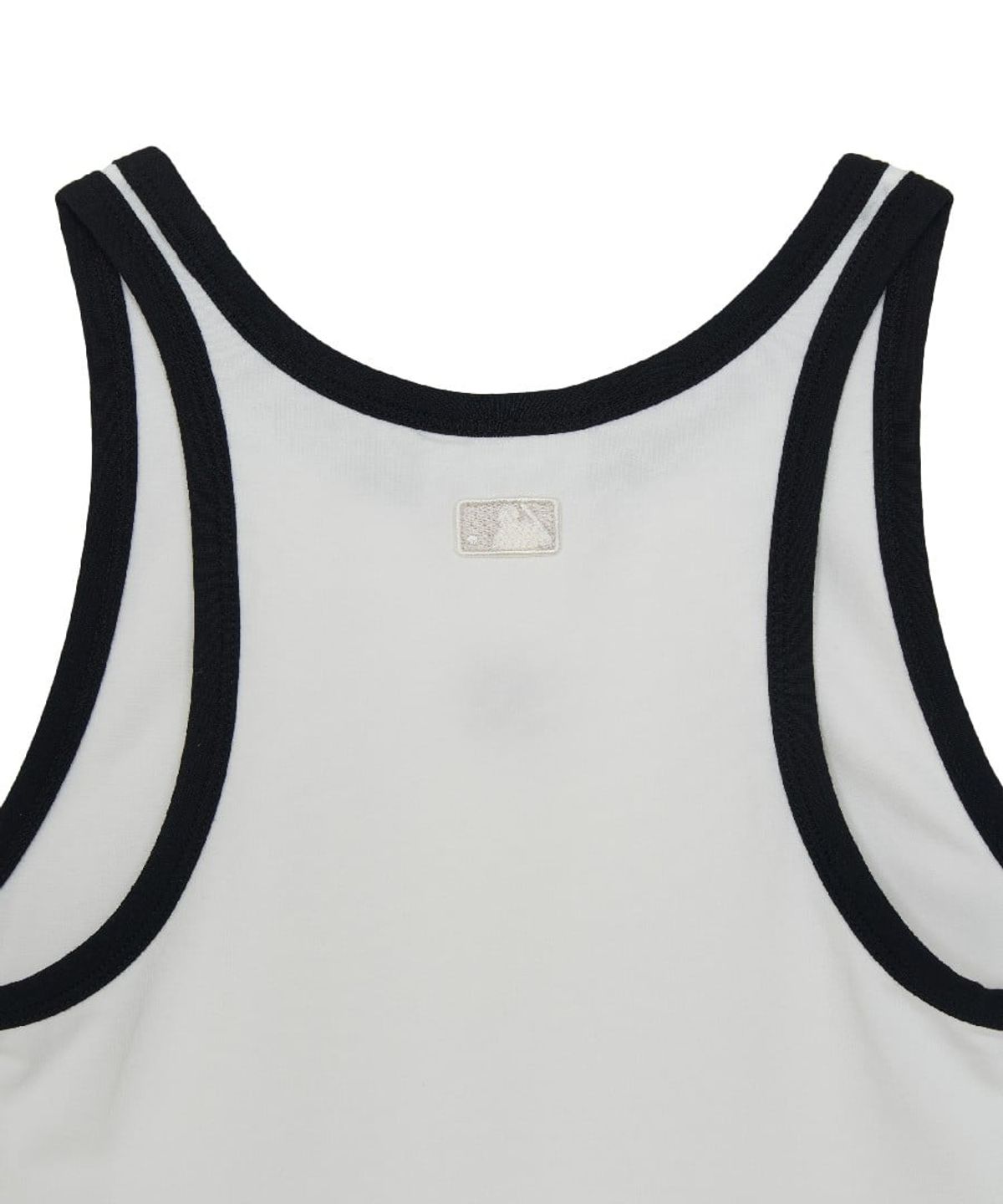 엠엘비(MLB) 여성 베이직 링거 크롭 나시 티셔츠 NY (White)