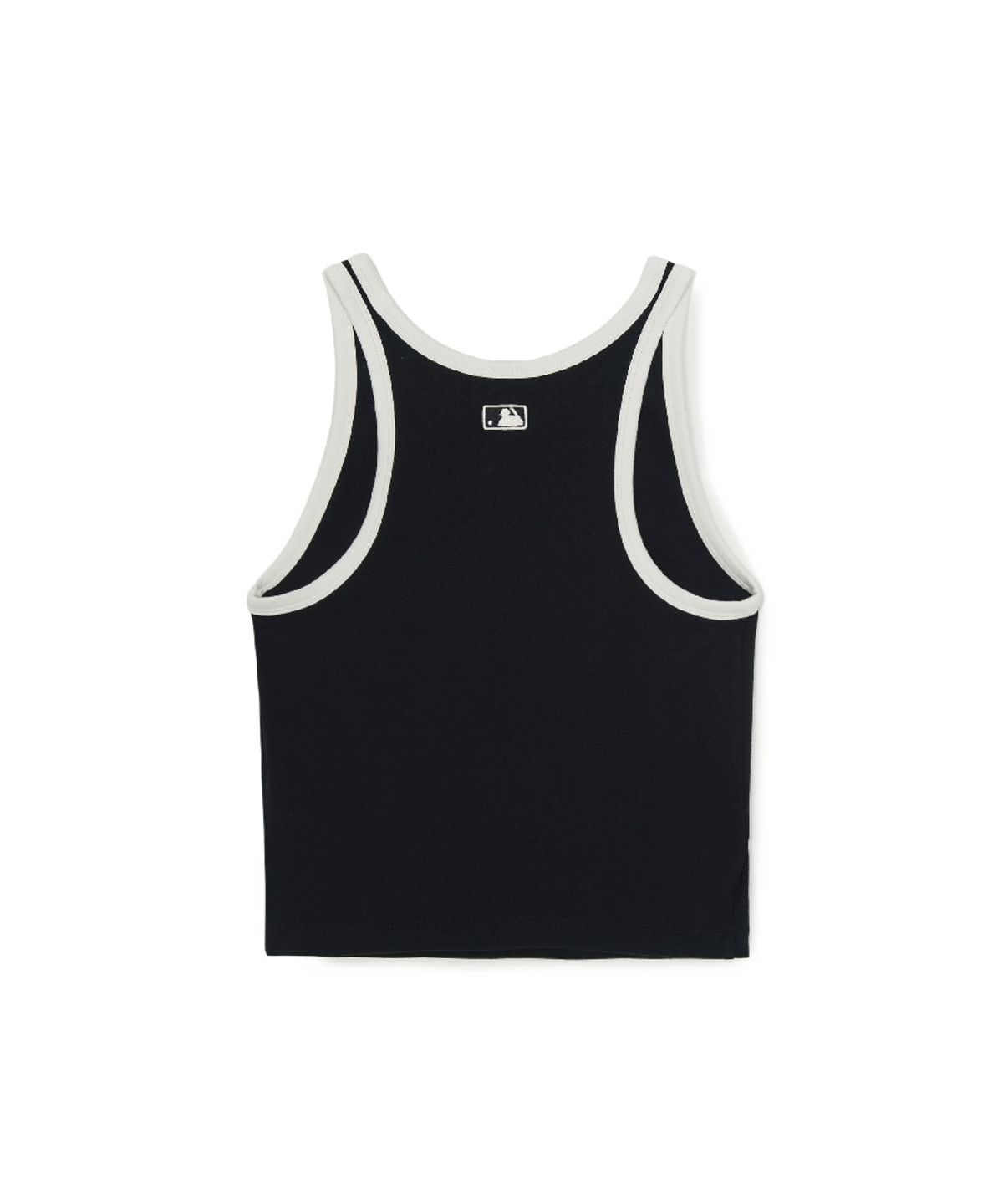 엠엘비(MLB) 여성 베이직 링거 크롭 나시 티셔츠 NY (Black)