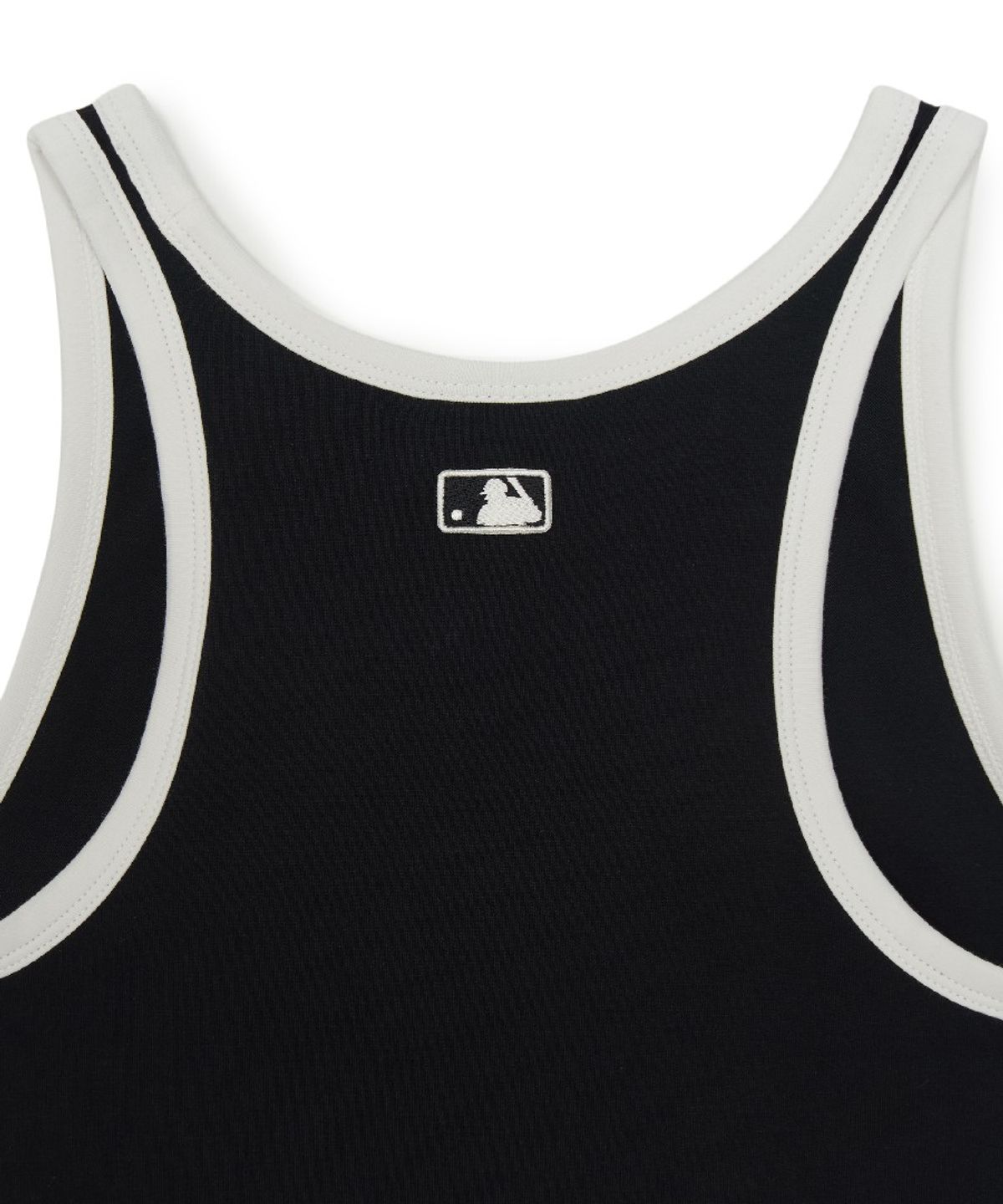 엠엘비(MLB) 여성 베이직 링거 크롭 나시 티셔츠 NY (Black)