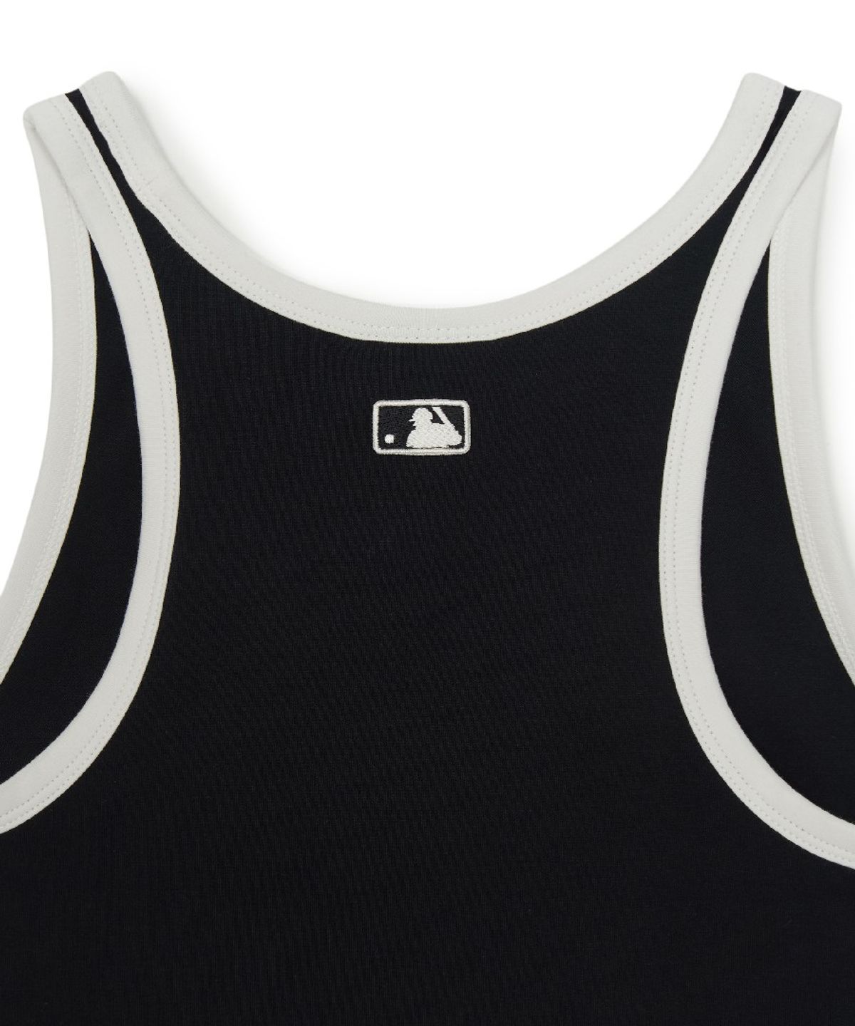 엠엘비(MLB) 여성 베이직 링거 크롭 나시 티셔츠 SF (Black)