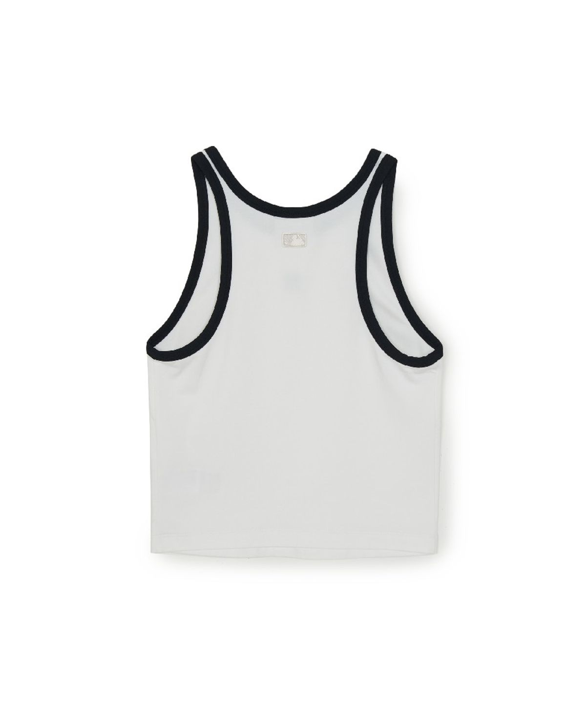 엠엘비(MLB) 여성 베이직 링거 크롭 나시 티셔츠 LA (White)