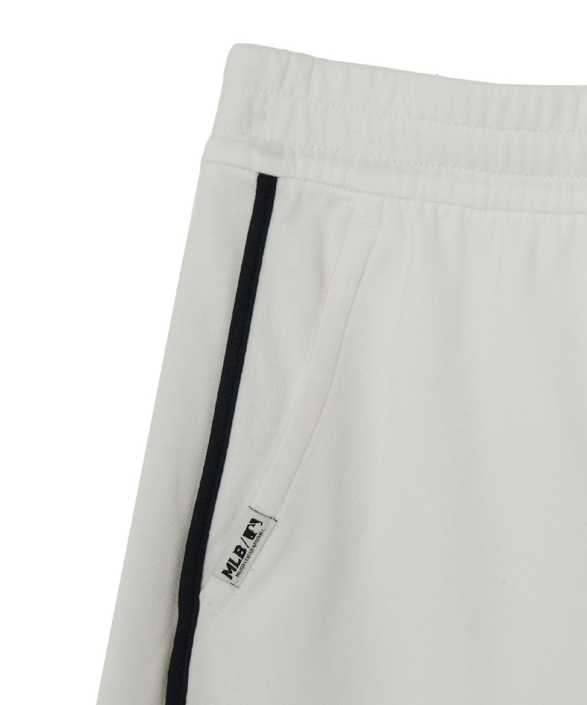 엠엘비(MLB) 여성 베이직 스몰로고 러닝 돌핀 팬츠 NY (Ivory)