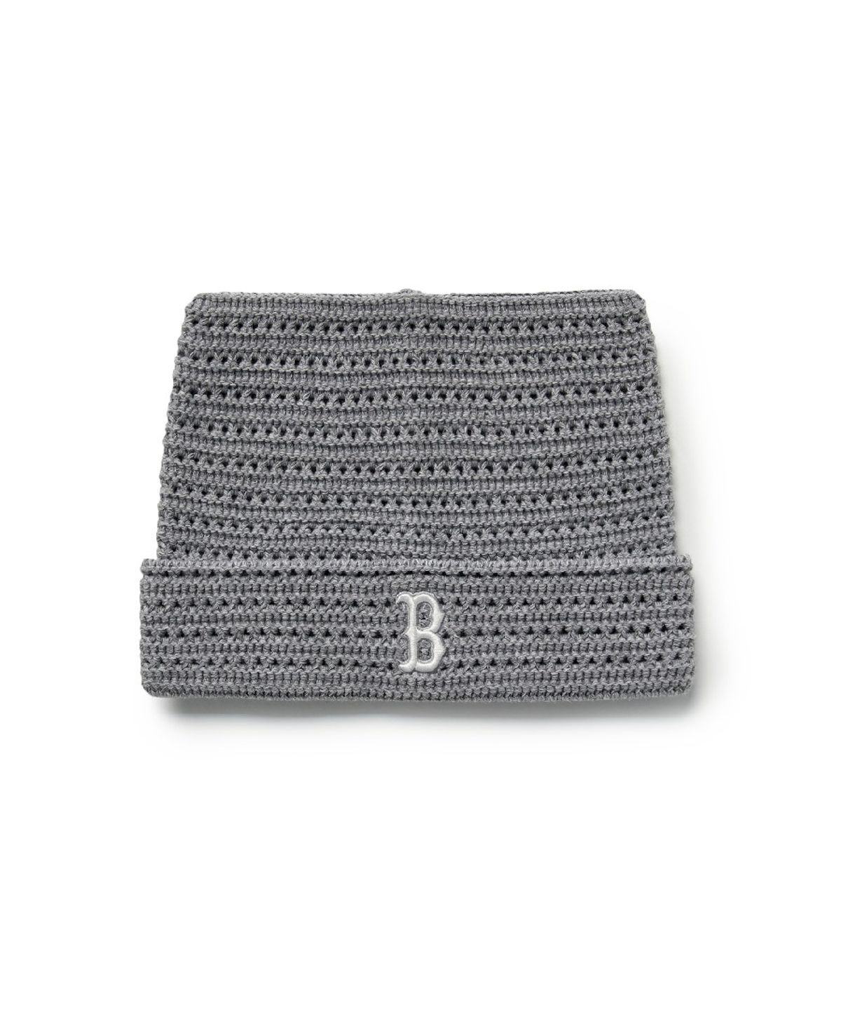 엠엘비(MLB) 썸머 크로셰 미야옹 비니 BOS (Melange Grey)
