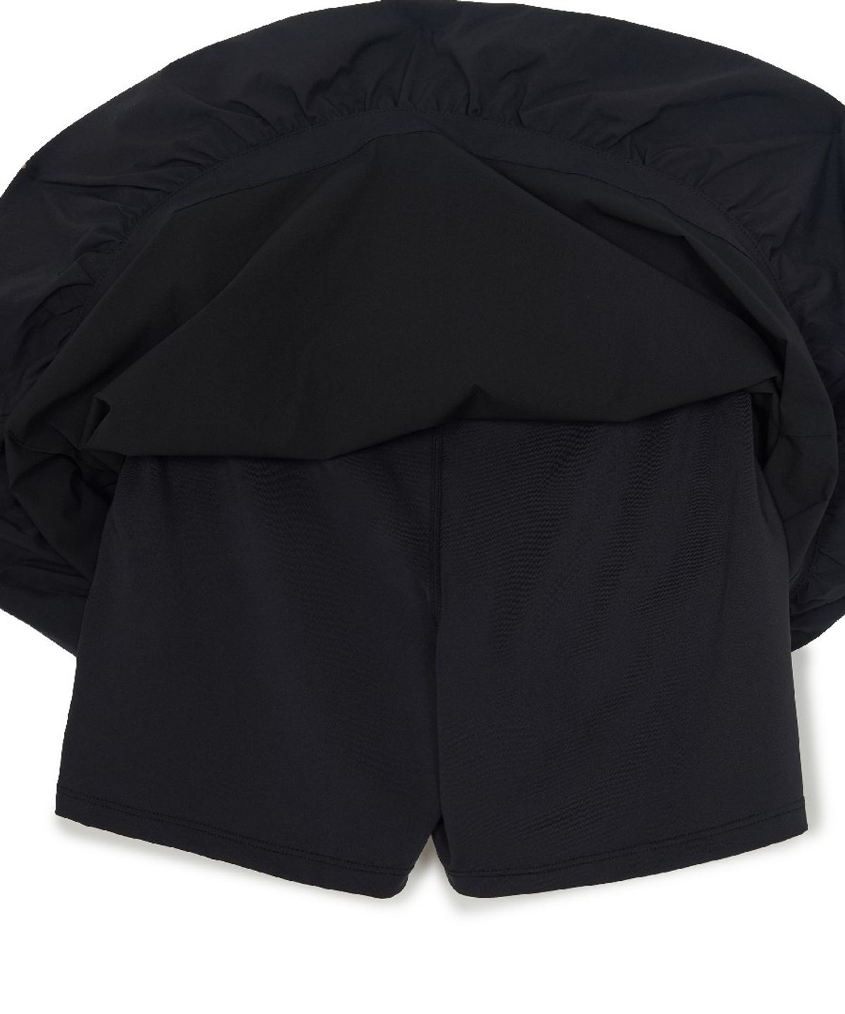 엠엘비(MLB) 여성 경량 코튼터치 벌룬 카고 미니스커트 NY (Black)