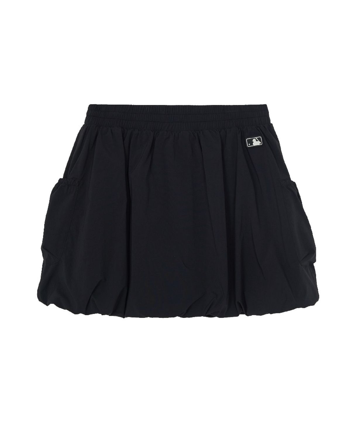 엠엘비(MLB) 여성 경량 코튼터치 벌룬 카고 미니스커트 NY (Black)