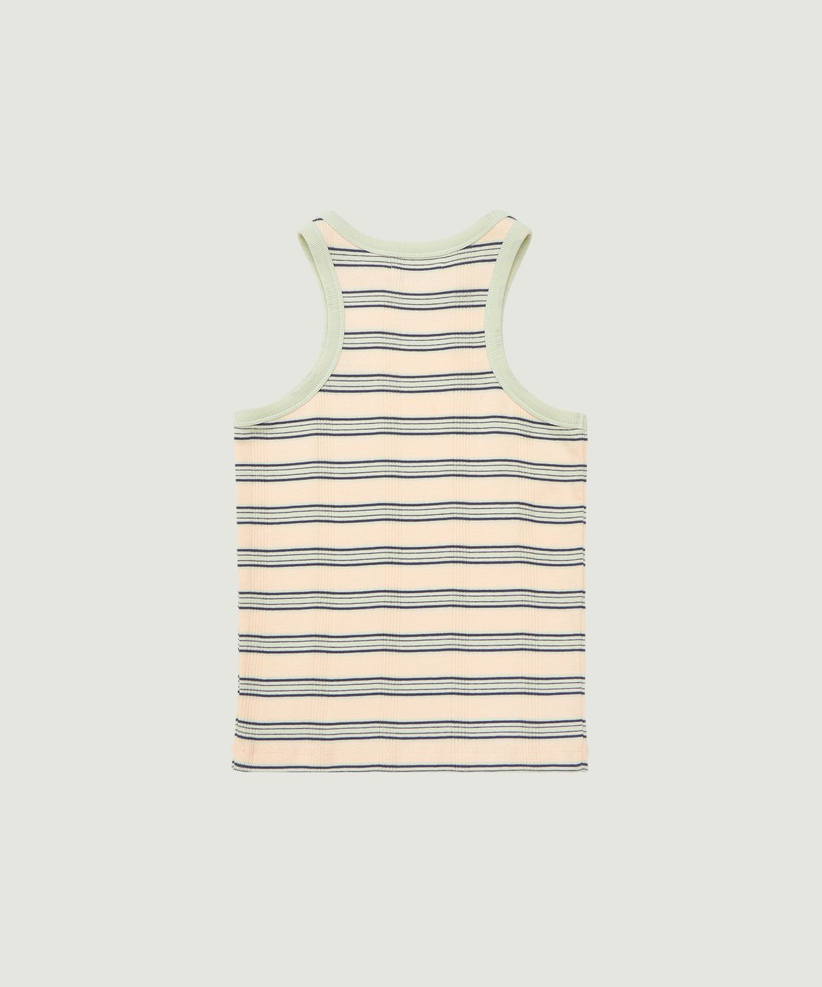 그로브(GROVE) NANCY STRIPE SLEEVELESS (PEACH)