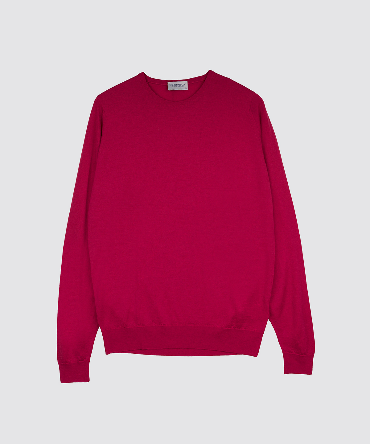 존 스메들리(JOHN SMEDLEY) LUNDY Merino Wool Round Neck Knit Heritage One 9 Colors