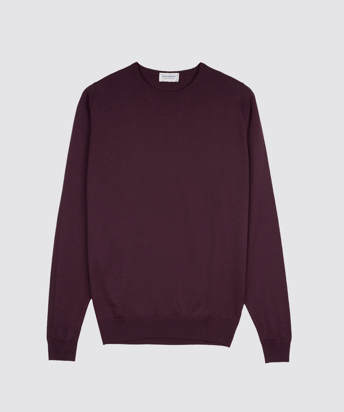 존 스메들리(JOHN SMEDLEY) LUNDY Merino Wool Round Neck Knit Heritage One 9 Colors